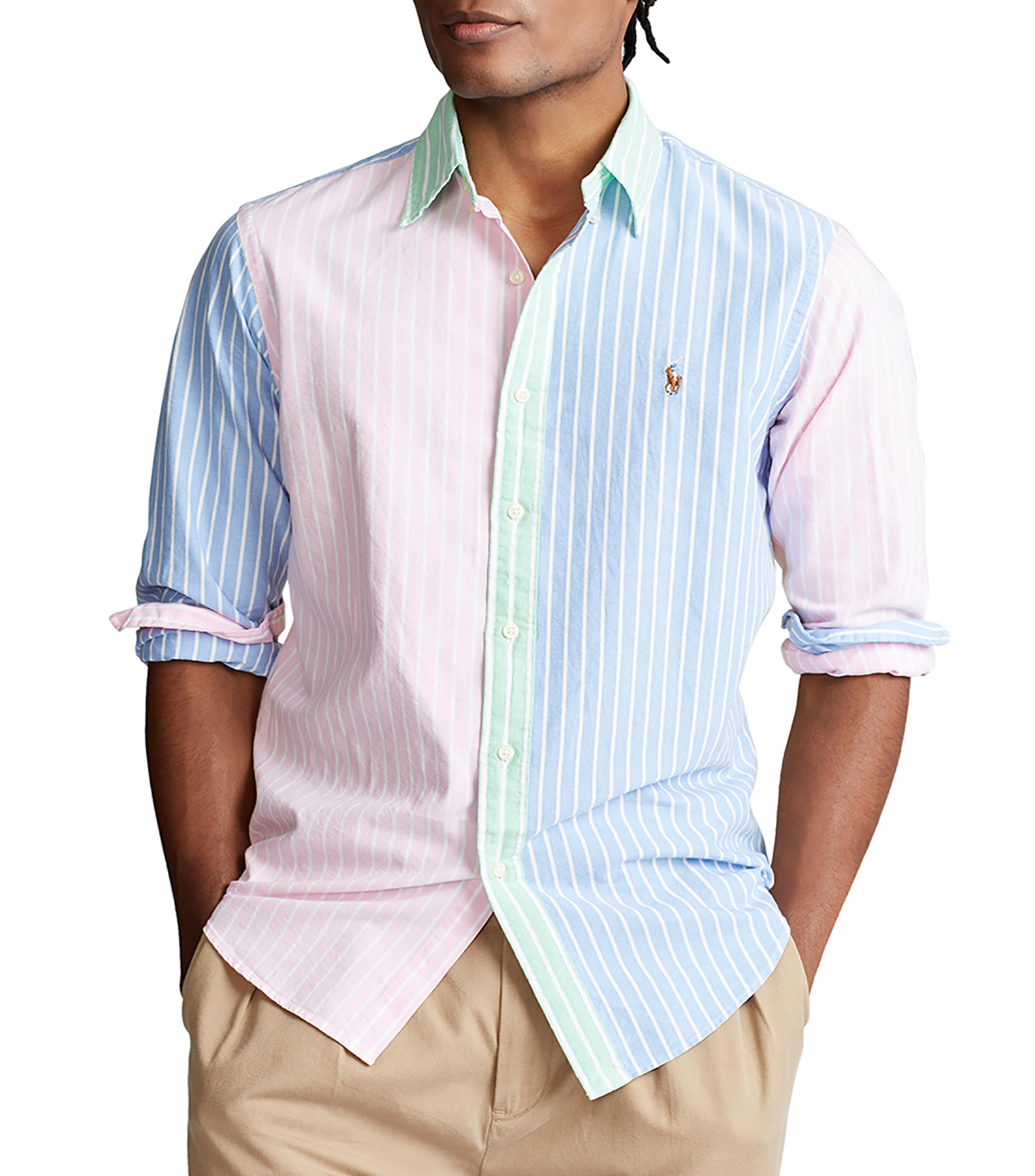 Ralph Lauren Camisa con rayas manga larga - El de Hierro