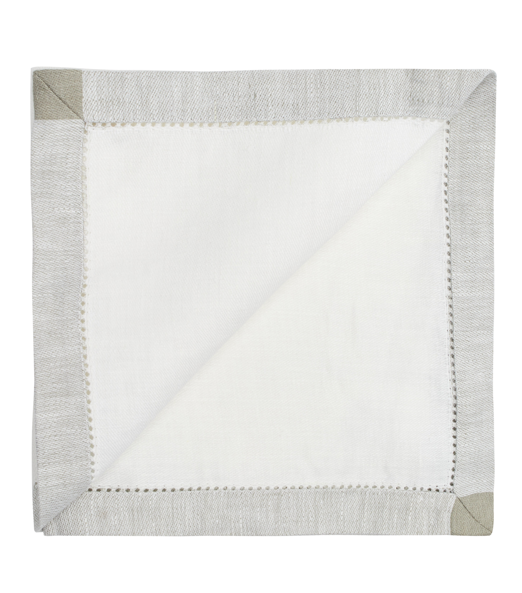 Servilleta Paris Blanco con Gris