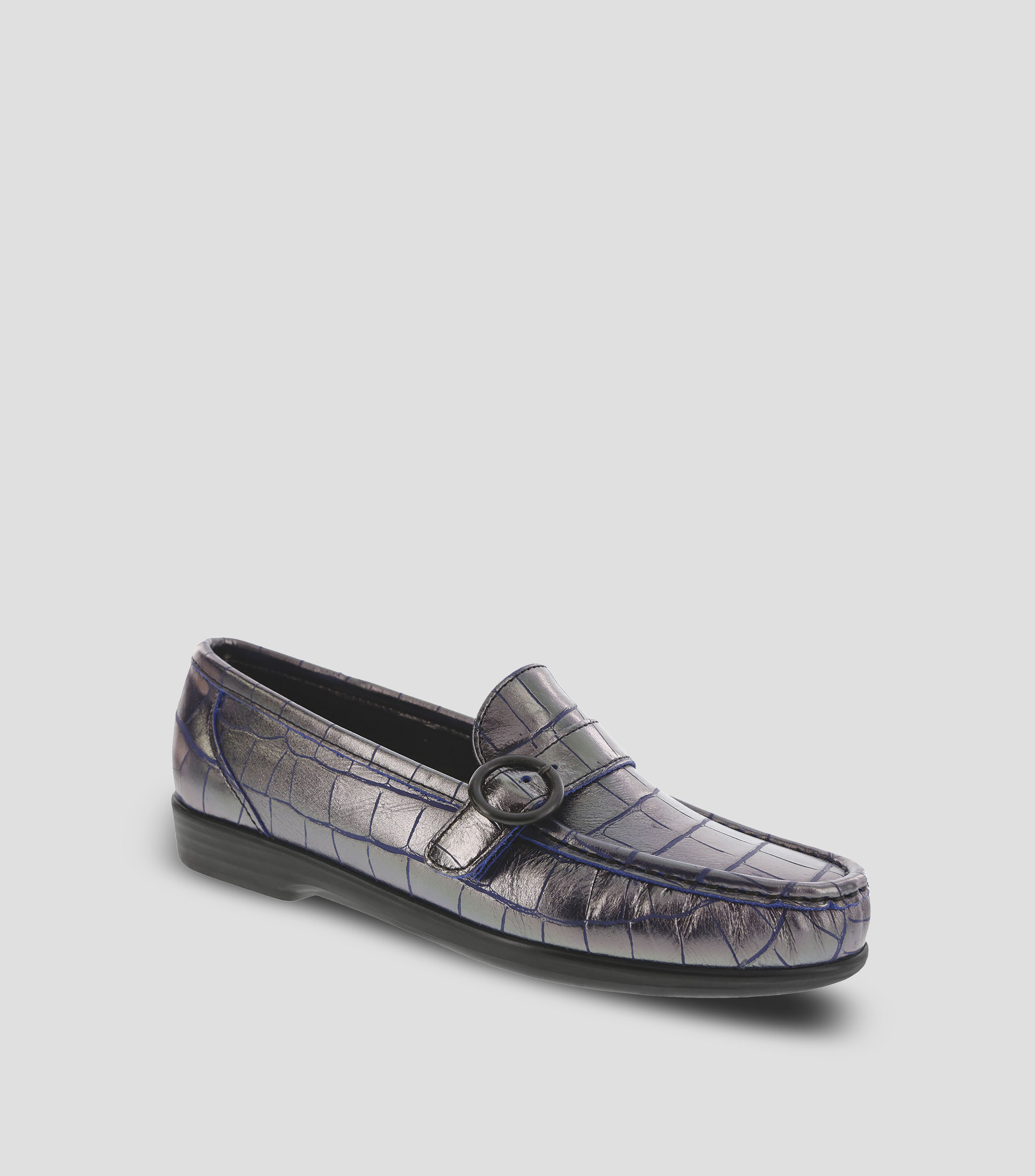 Mocasines en piel Mujer