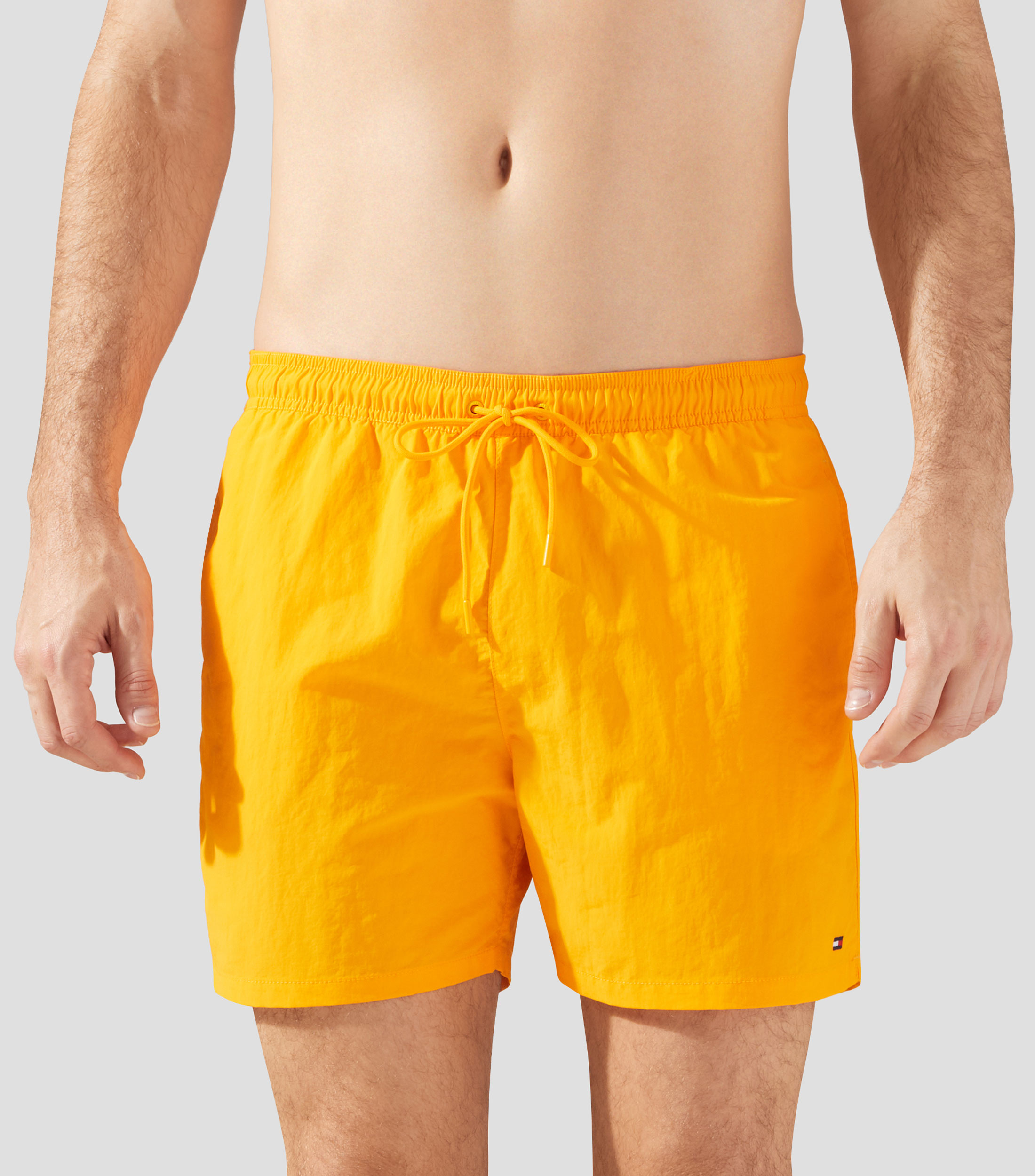 Traje de baño corto liso Hombre