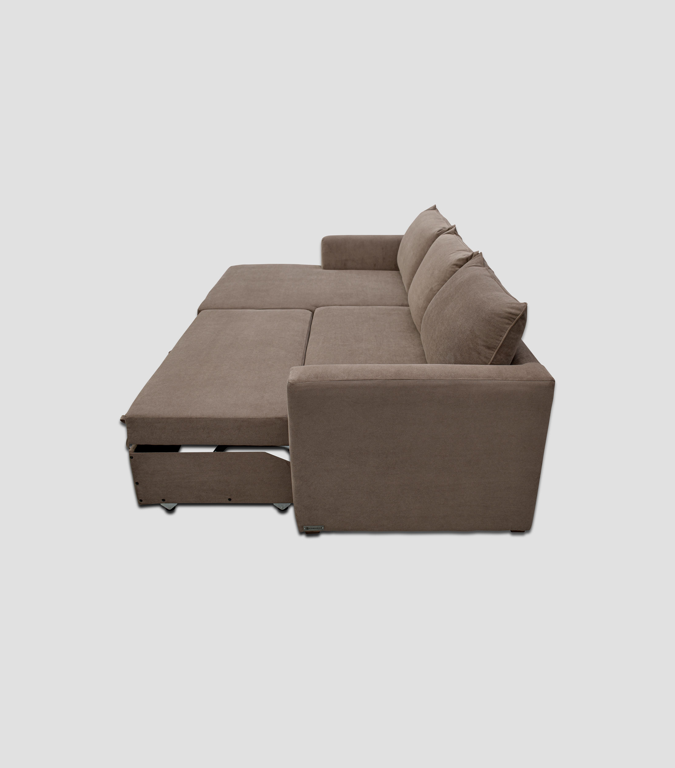 Sofá cama izquierdo modular, Rose café