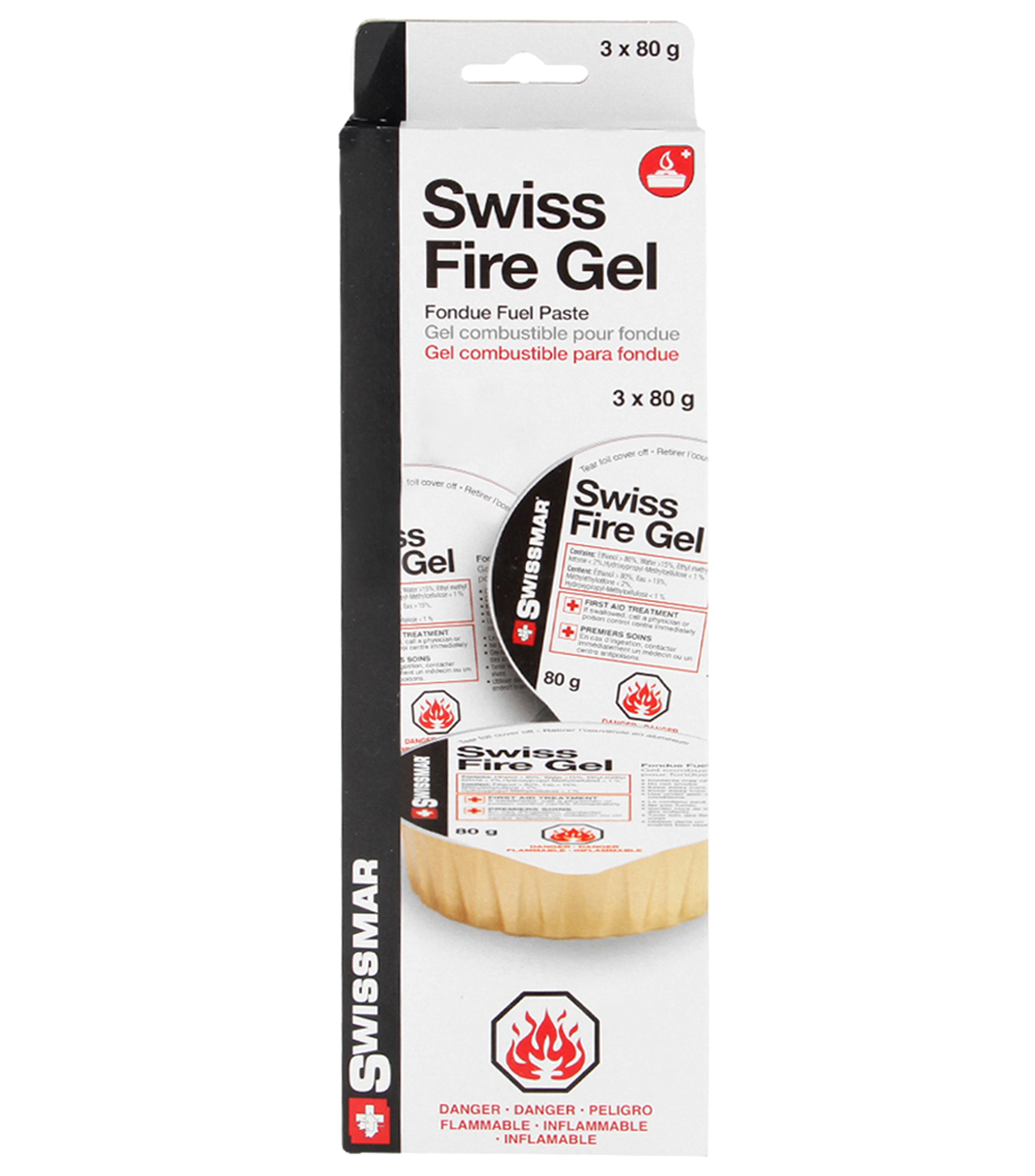 Swissmar Set de Gel Combustible para Fondue 3 Piezas El Palacio de Hierro