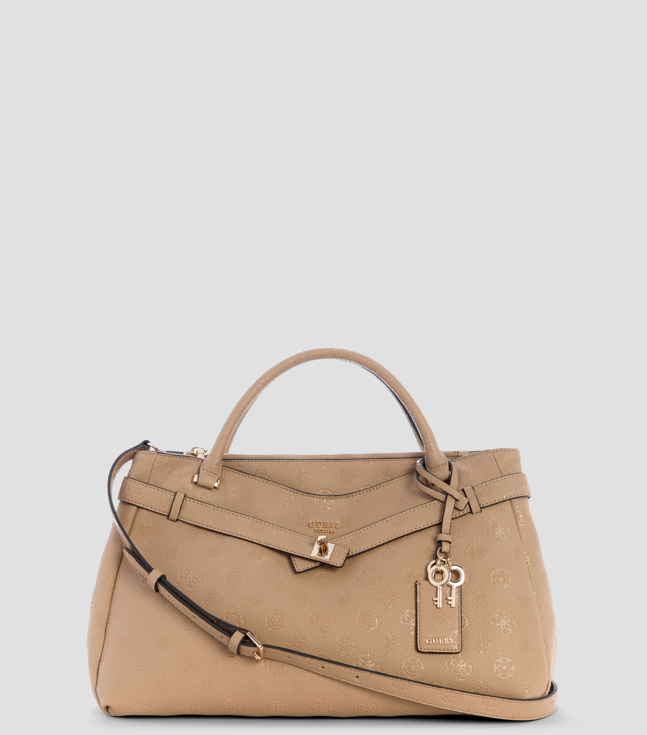 Bolsa Satchel Ella liso Mujer