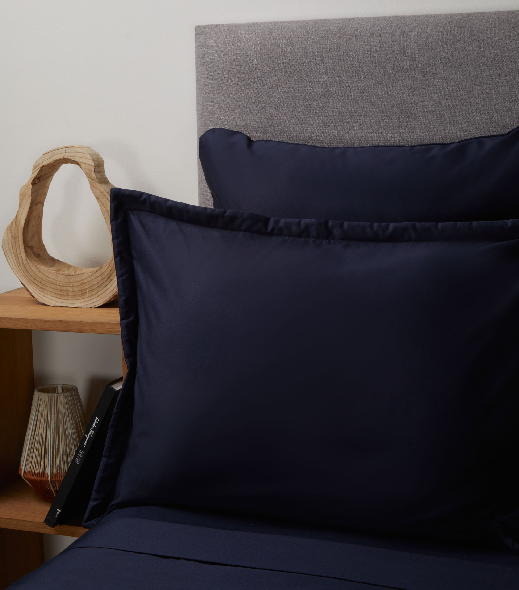 Funda para Almohada King Size en Algodón Marino