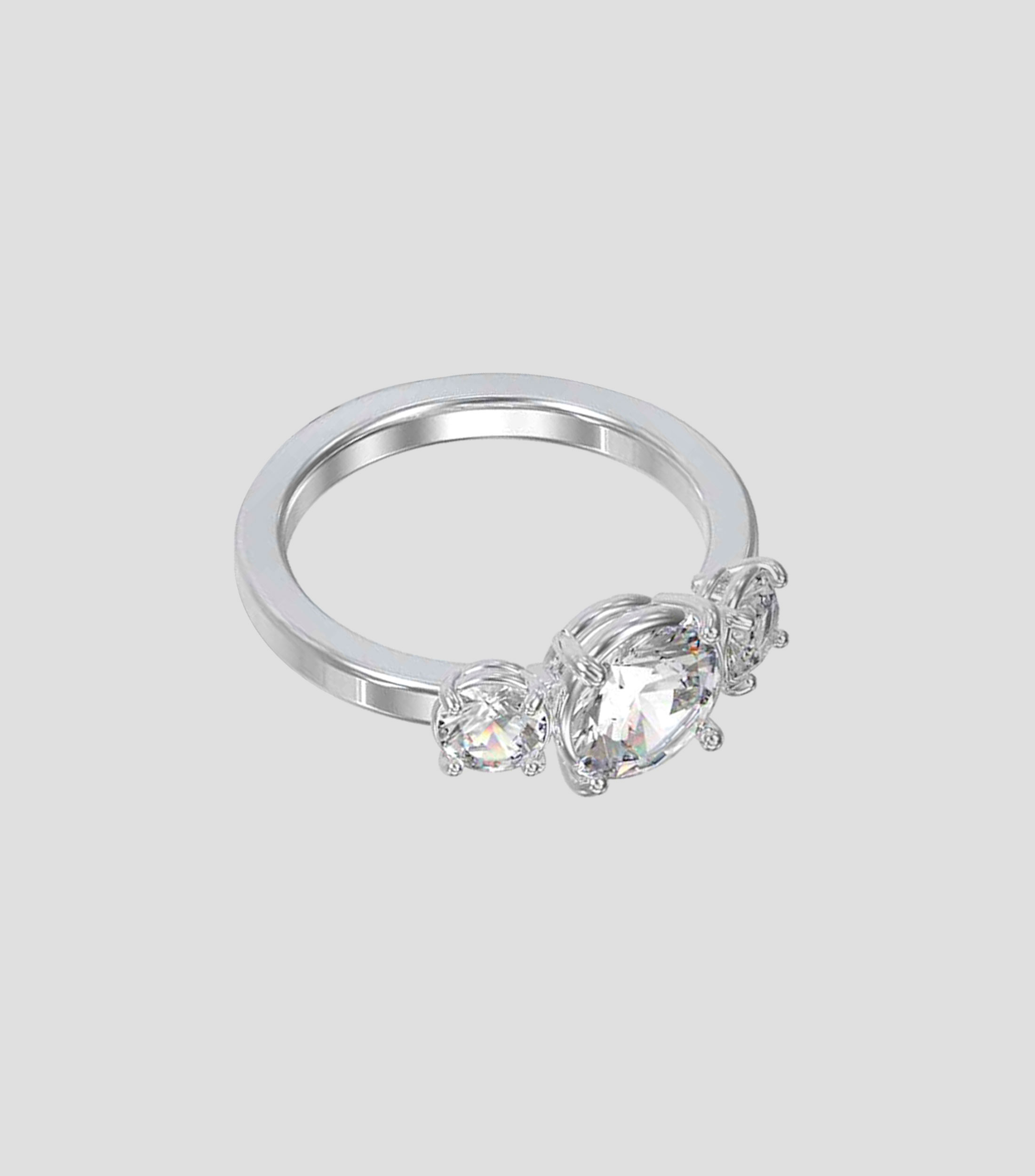 Anillo con cristales Mujer