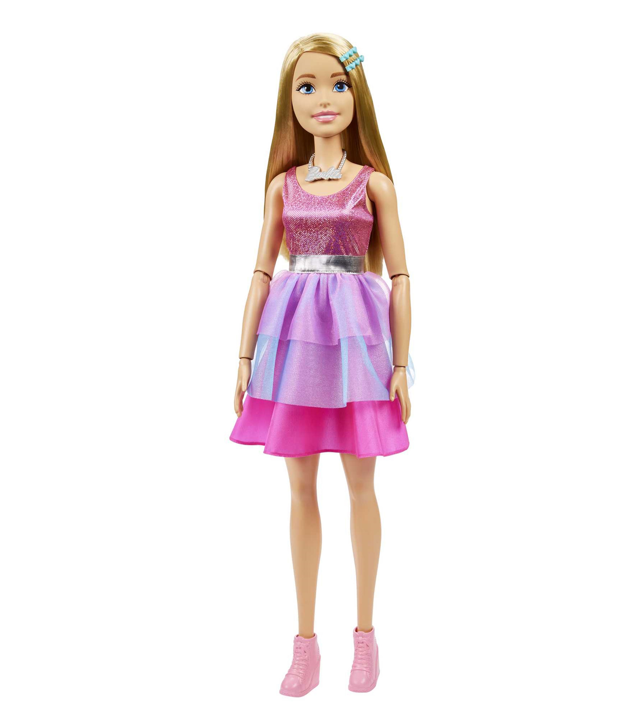 Muñeca Barbie Large Rubia Rosa