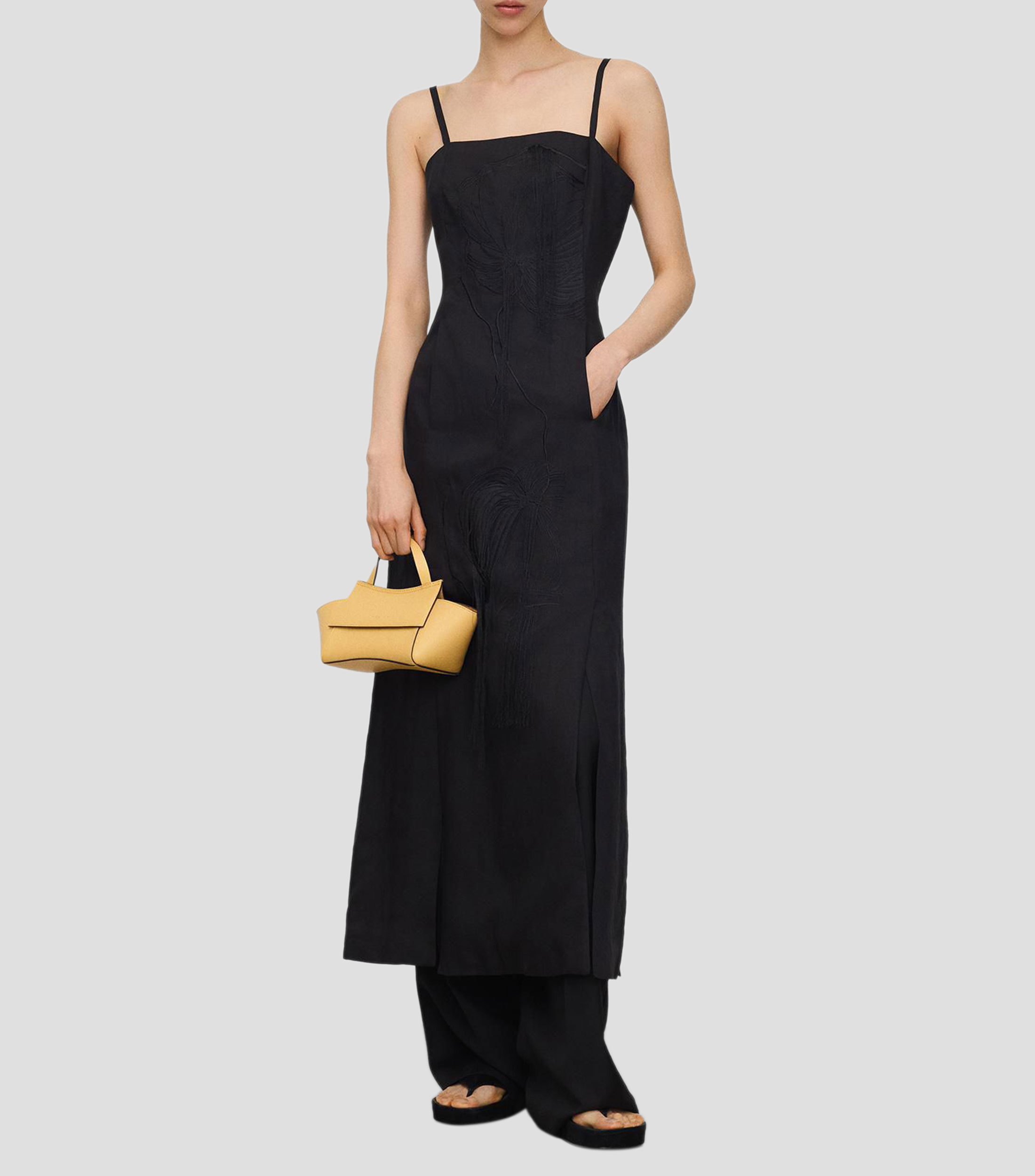 Vestido largo diseño fantasía Mujer