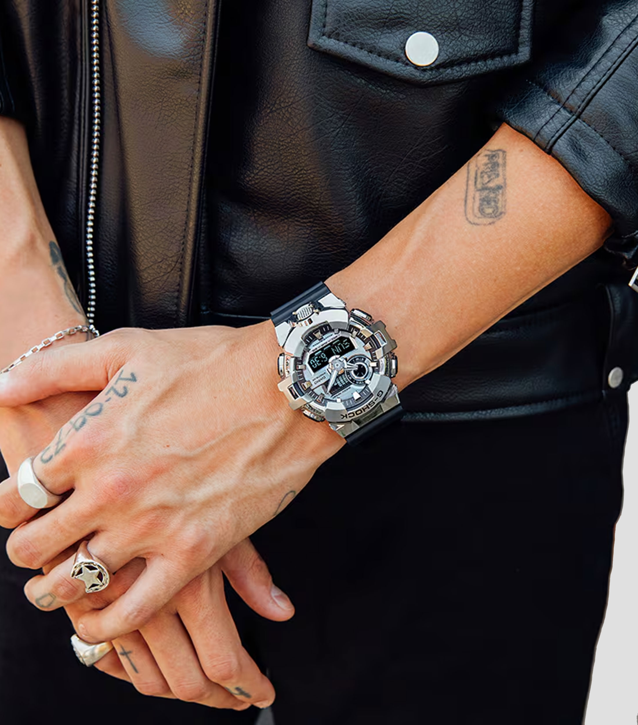 Reloj para Hombre G-Shock Casual Plateado