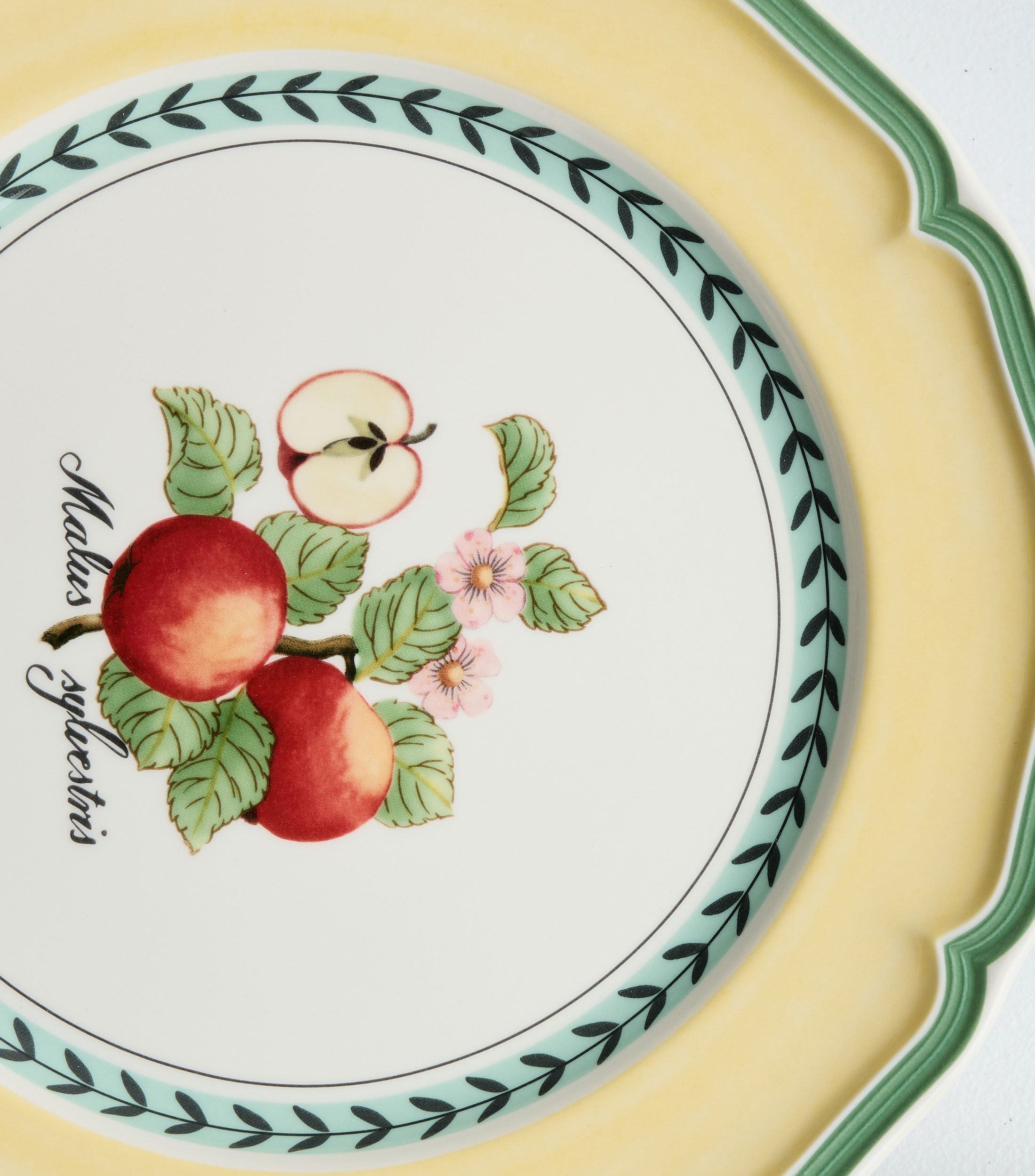 Plato Llano French Garden Fleurence con frutos