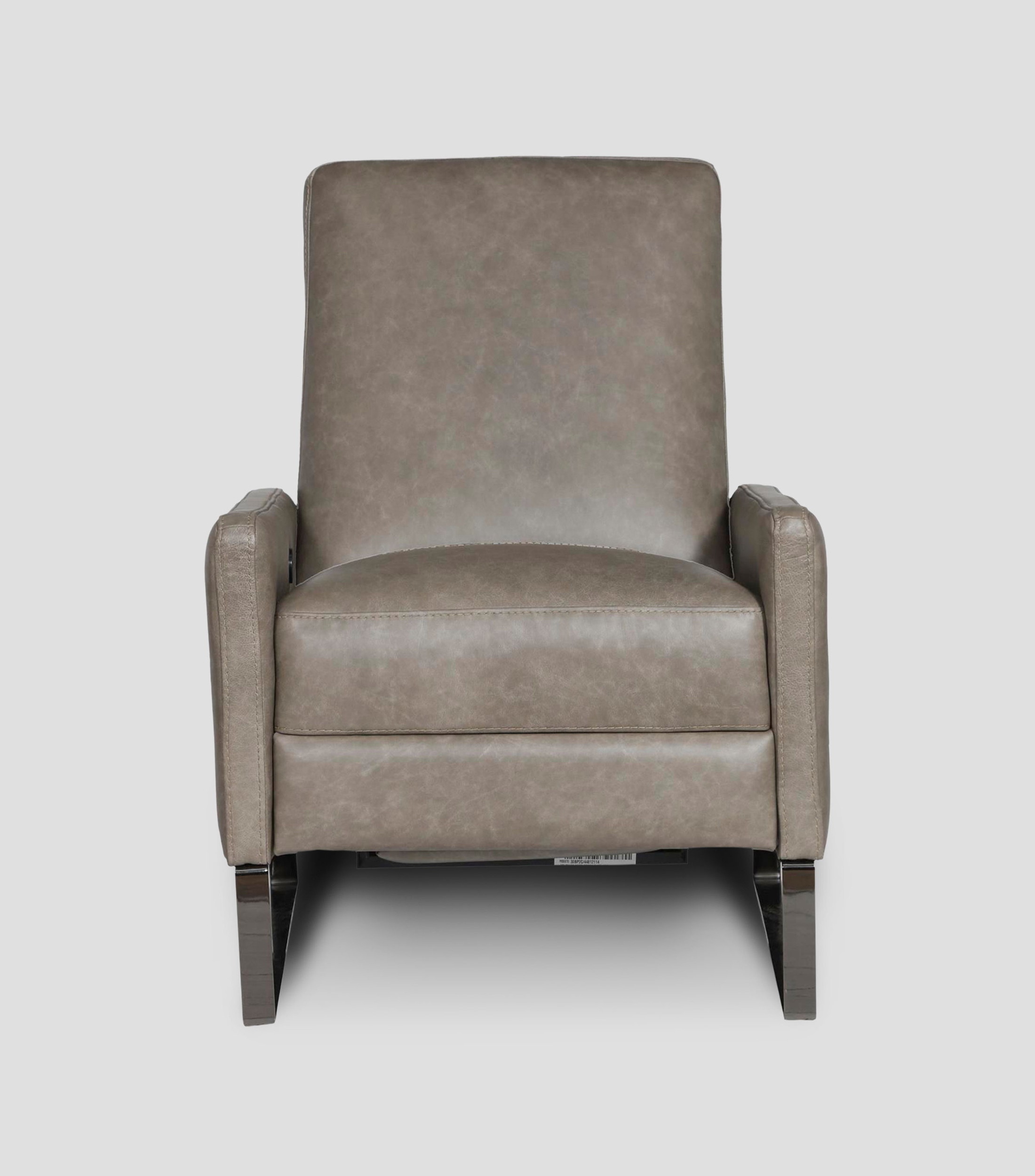 Sillón reclinable eléctrico Barri en piel