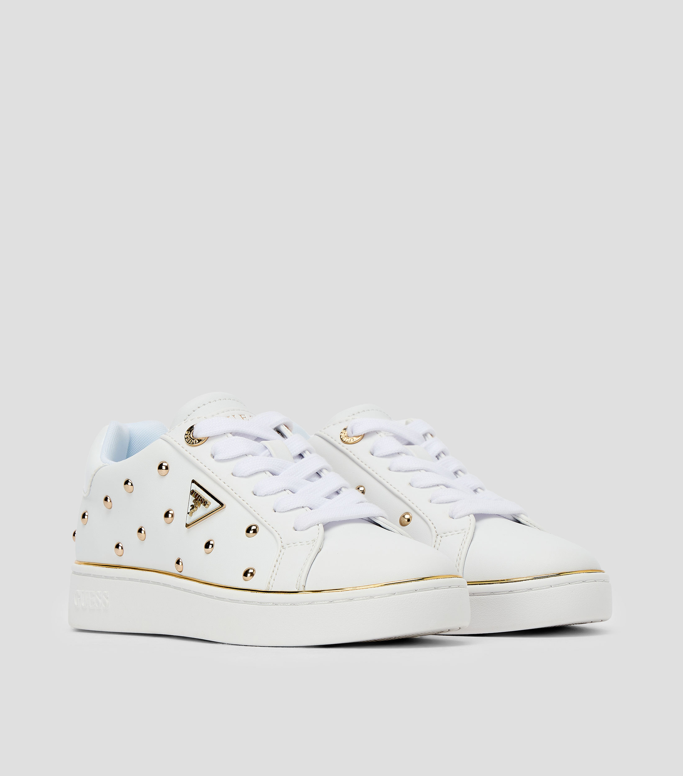 Tenis casuales con remaches Mujer