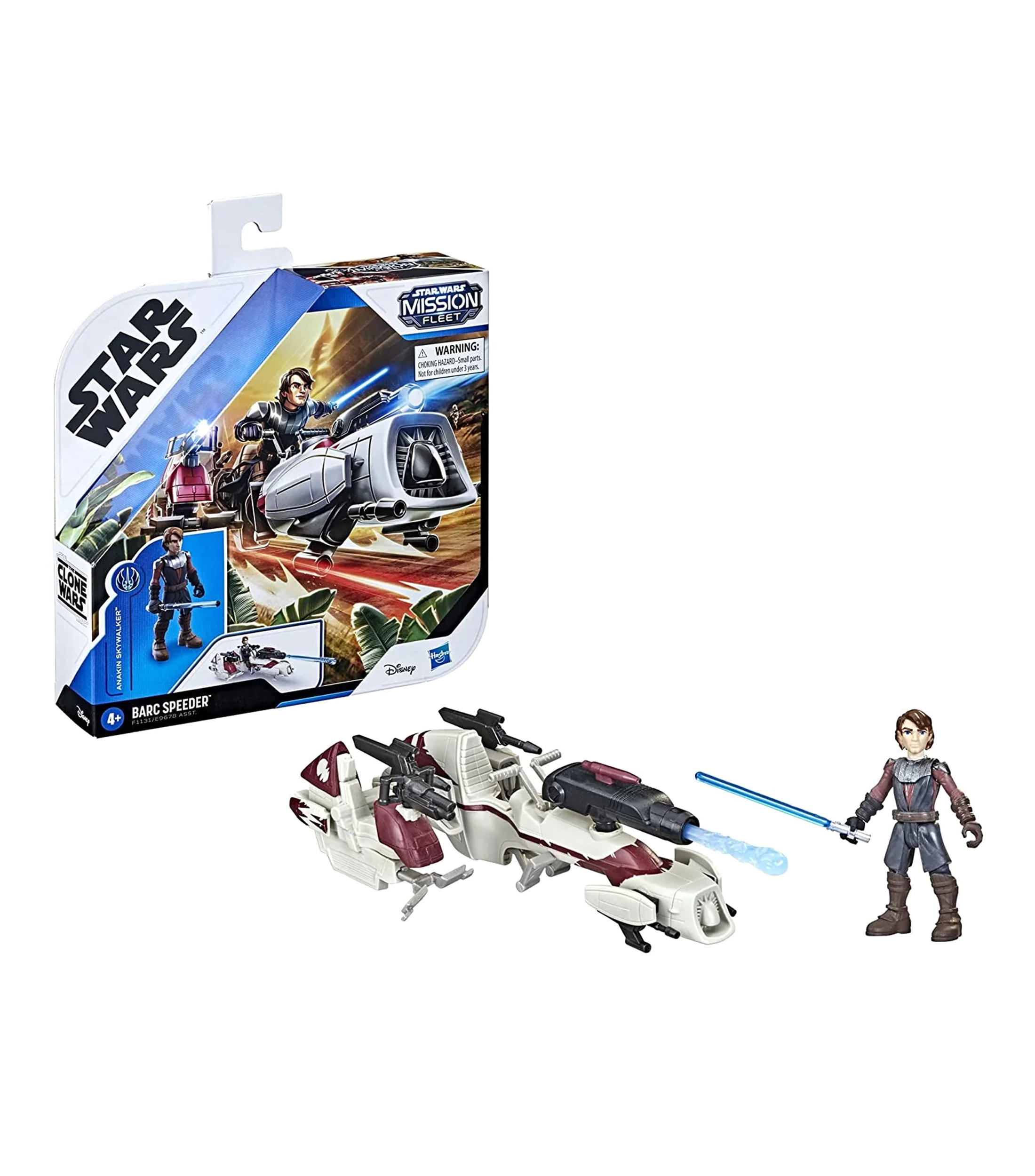 Star Wars Mission Fleet Deluxe 3 - Vaisseau & Figurines Articulées, Aventure Galactique Dès 4 Ans