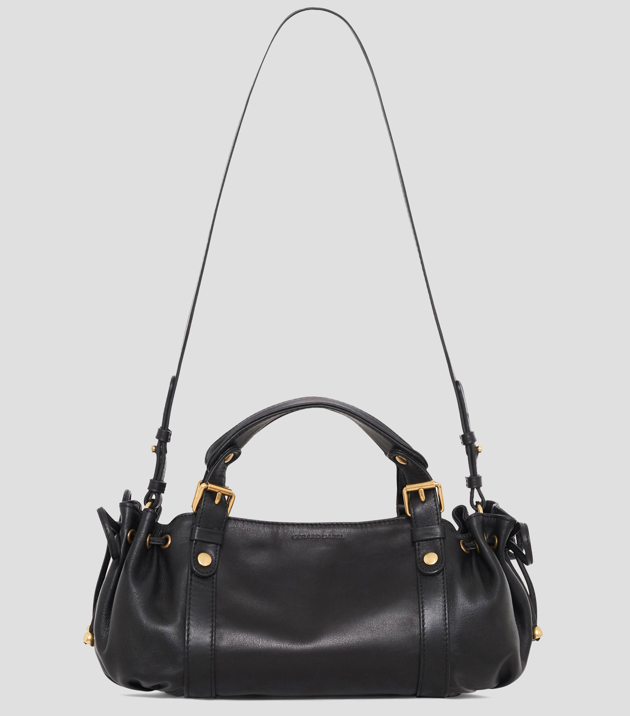 Bolsa shoulder 12H en piel negro Mujer