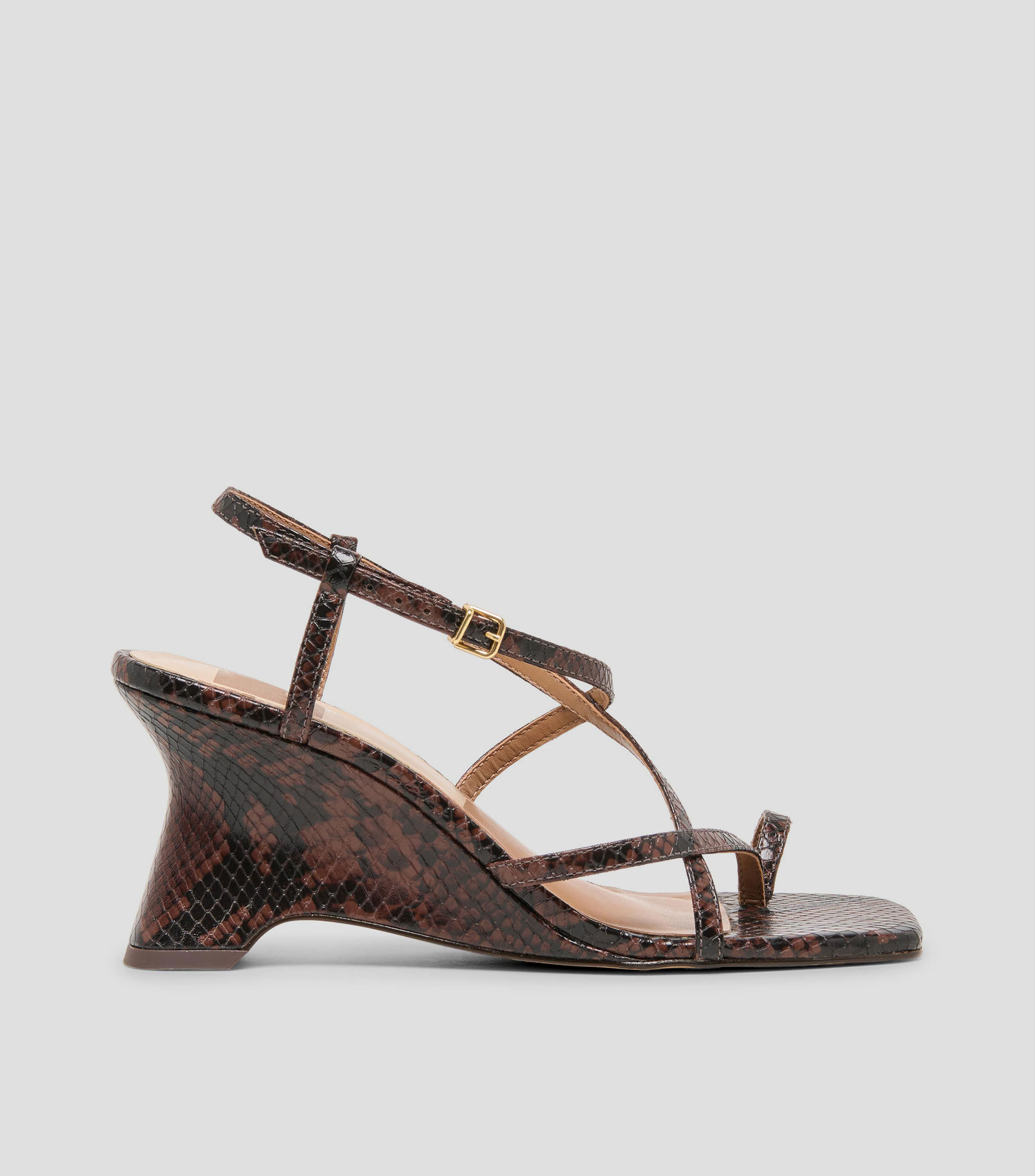 Sandalias con Tacón Medio Ancho Aylee Mujer