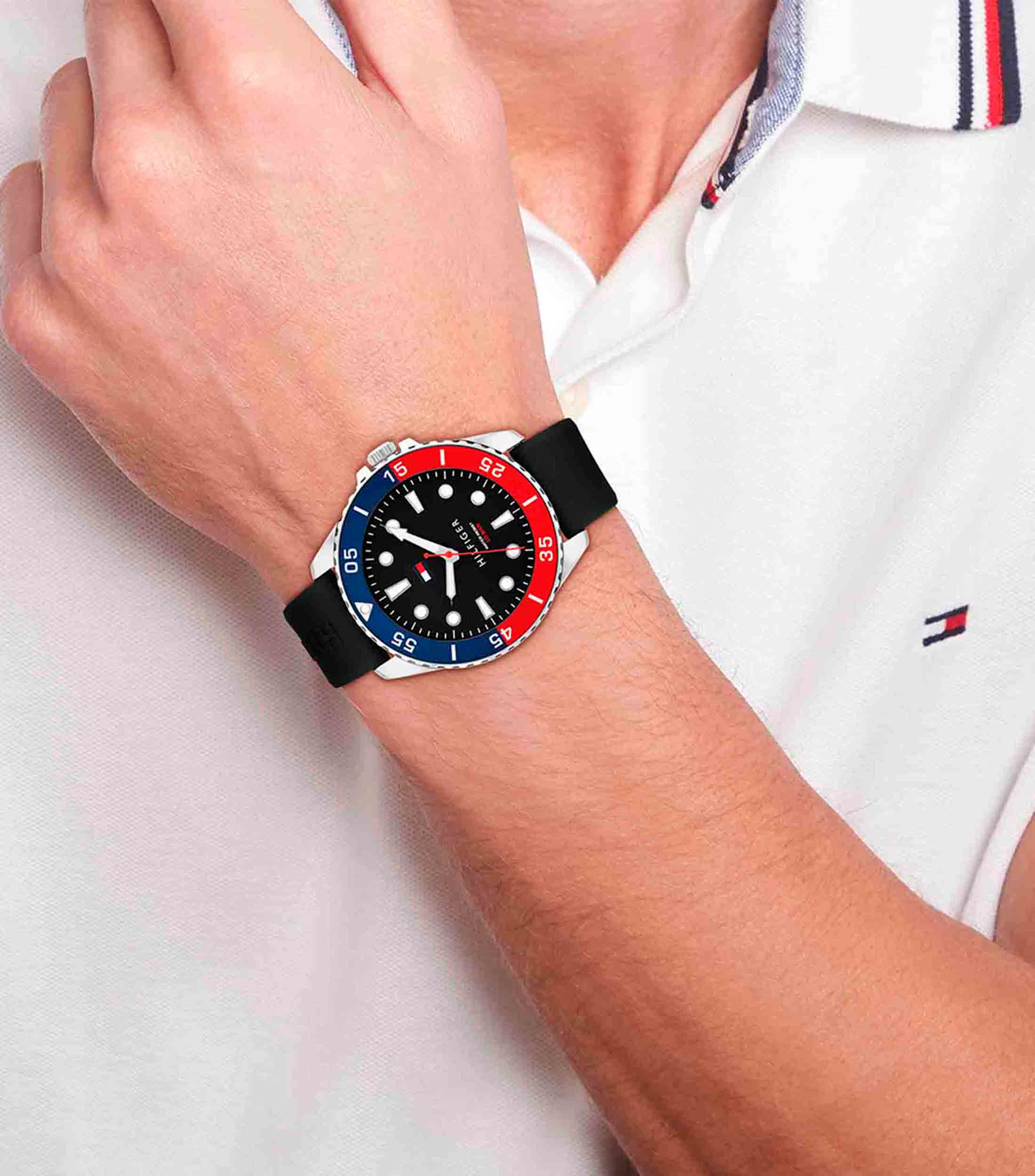 Reloj para Hombre Oceanic Casual Negro
