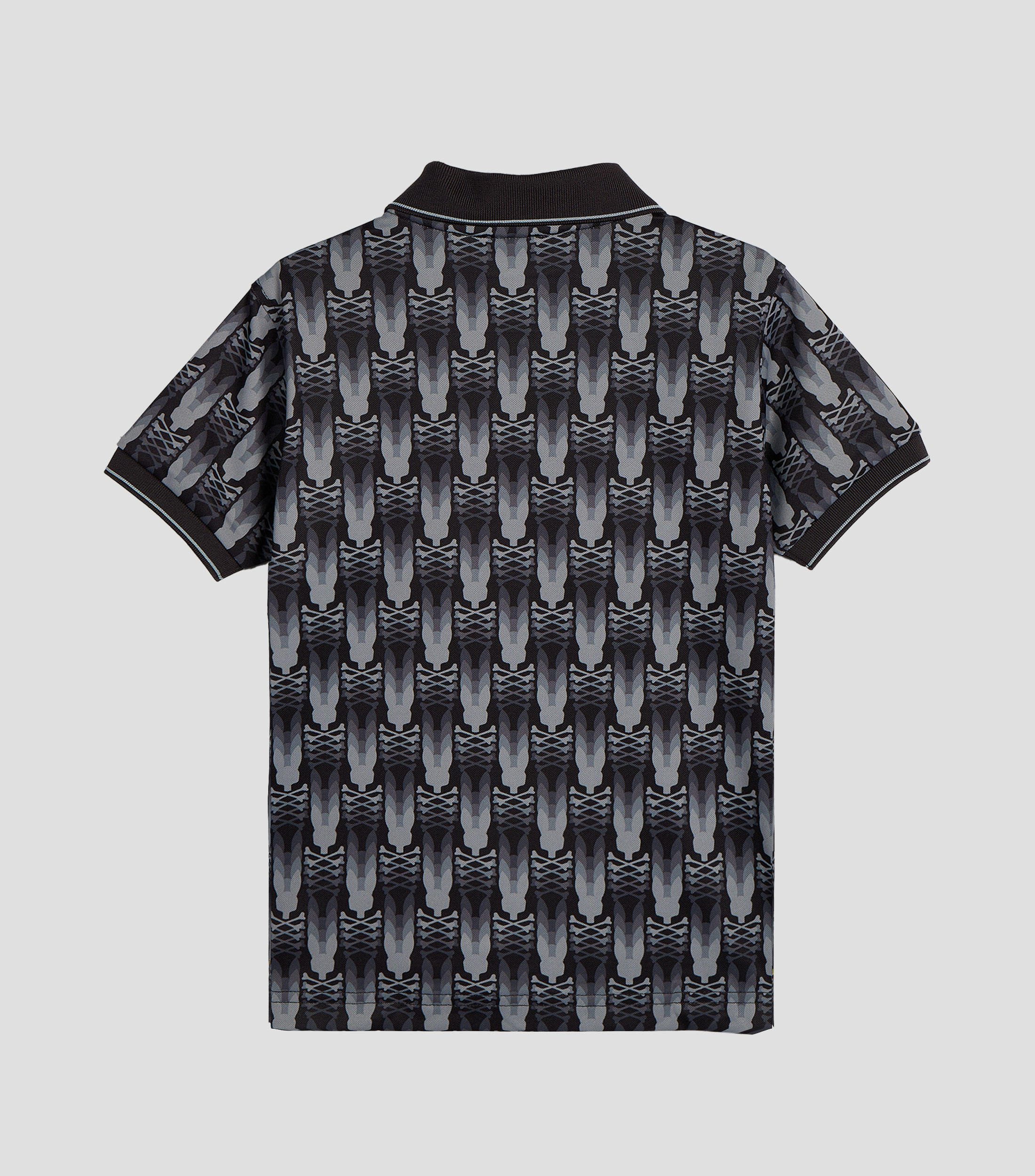 Playera tipo polo manga corta estampada Niño