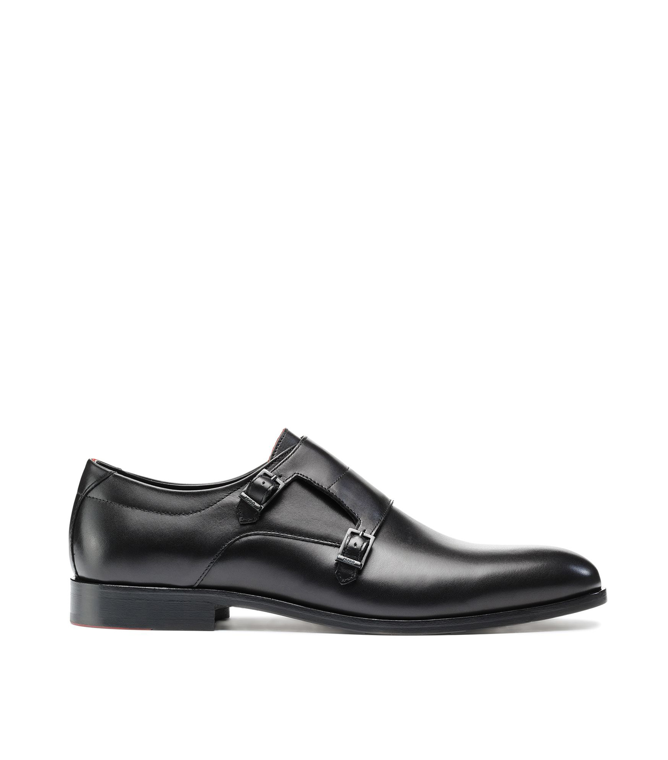 Boss Zapatos Monk con doble correa en piel pulida Hombre El Palacio de Hierro