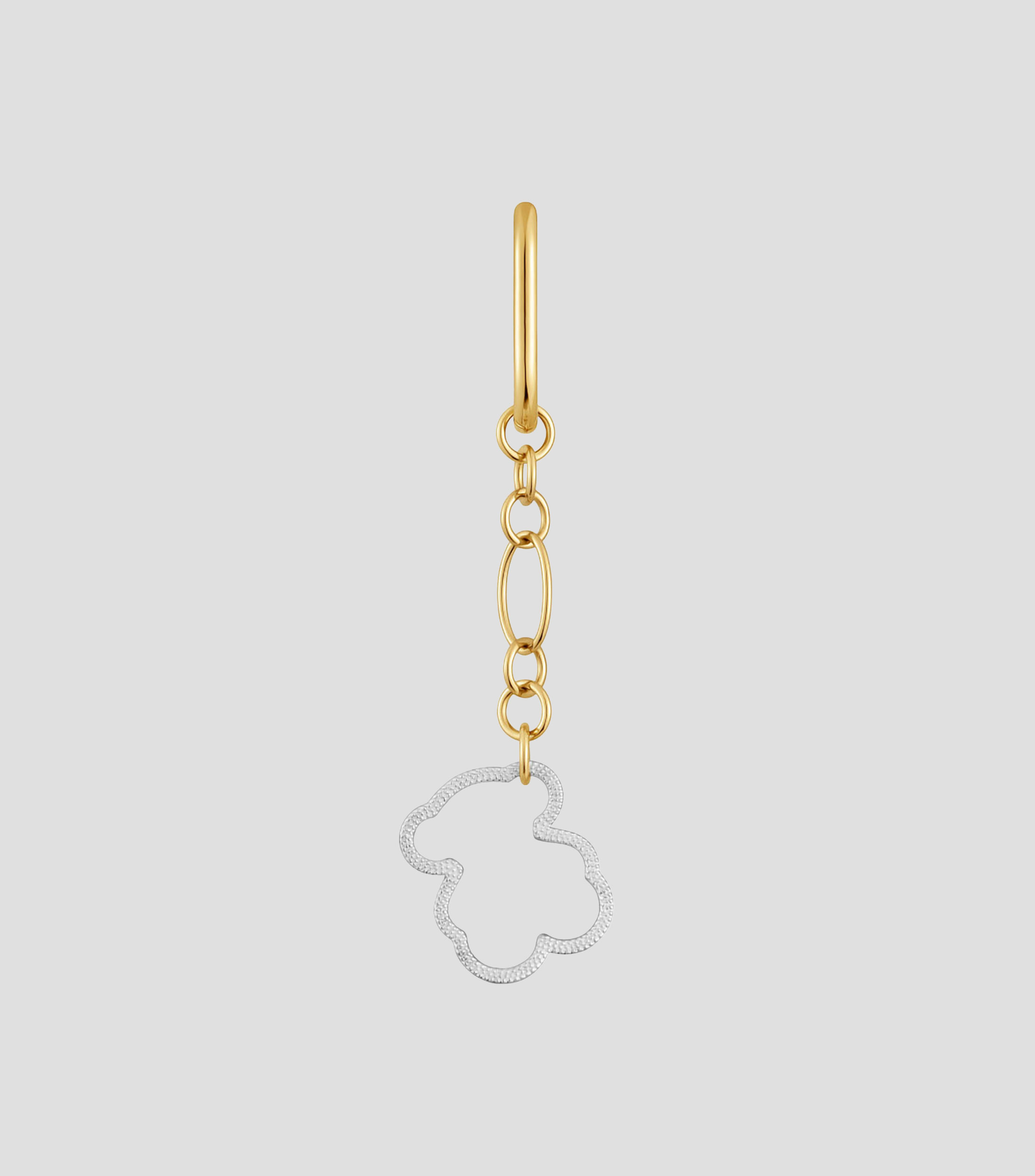 Arete en Plata .925 alargado Mujer