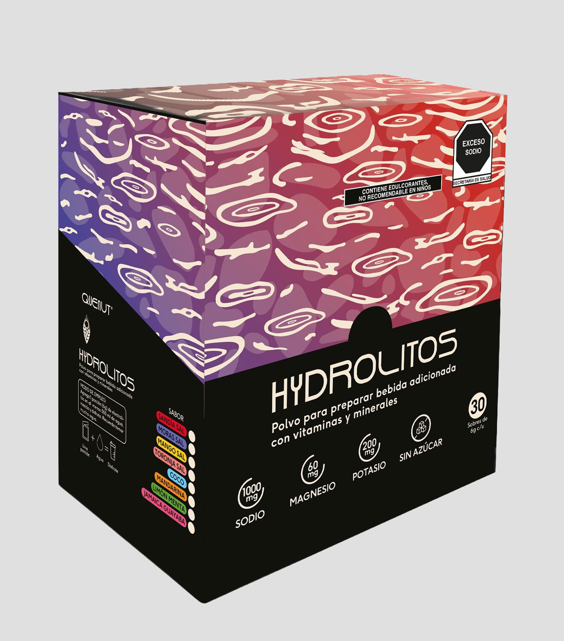 Suplemento Hydrolitos Mandarina, 180 g