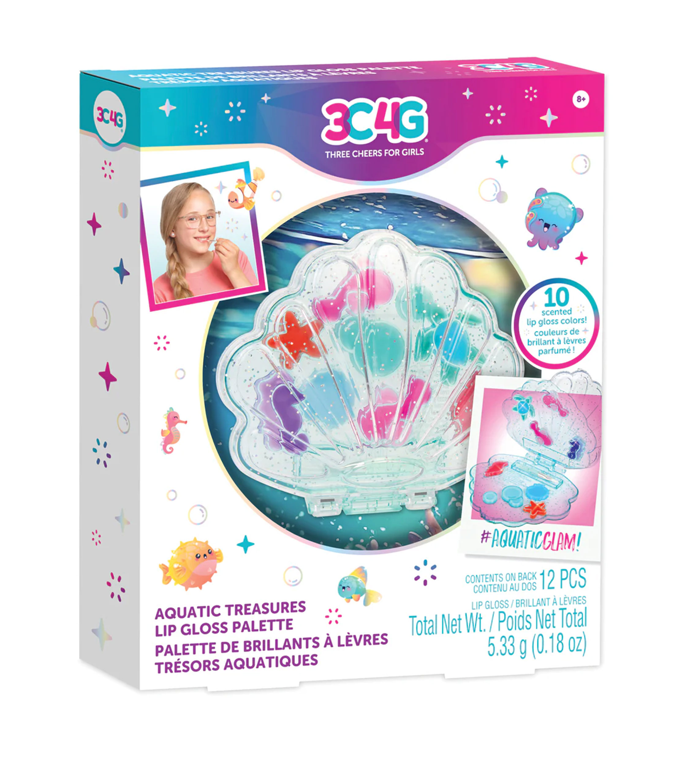 Set de Maquillaje Aquatic Treasures Lip