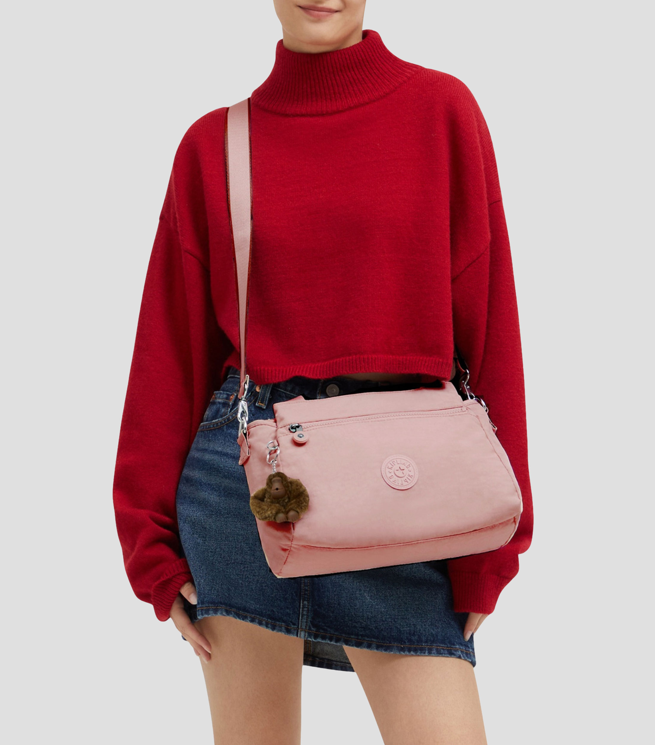 Bolsa crossbody rosa Elysia lisa Mujer