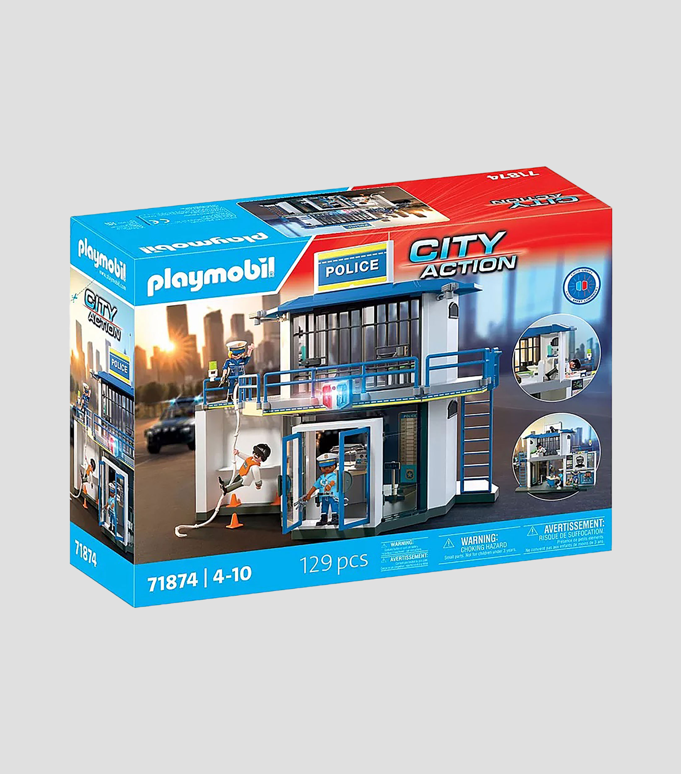 Playset Comisaría con sala de investigación
