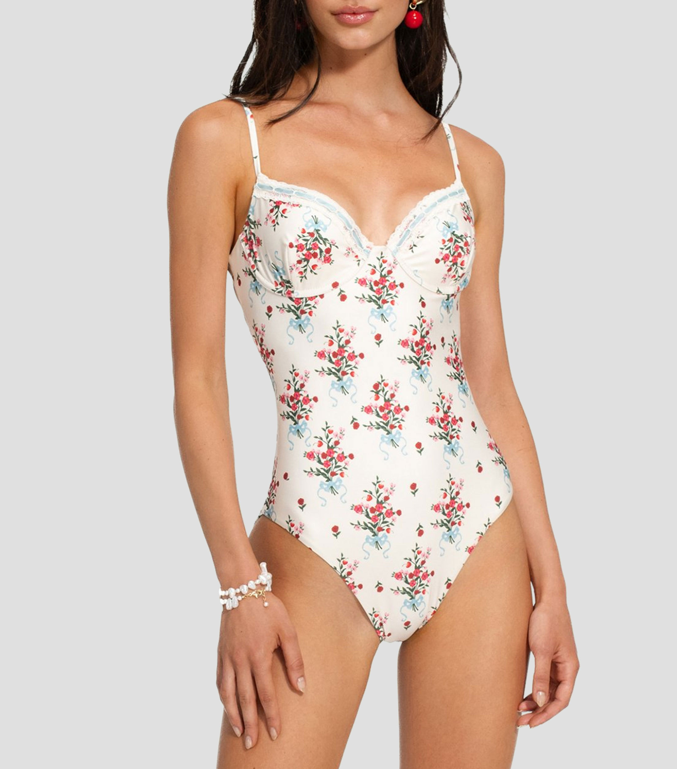 Traje de baño maillot Cherish estampado Mujer