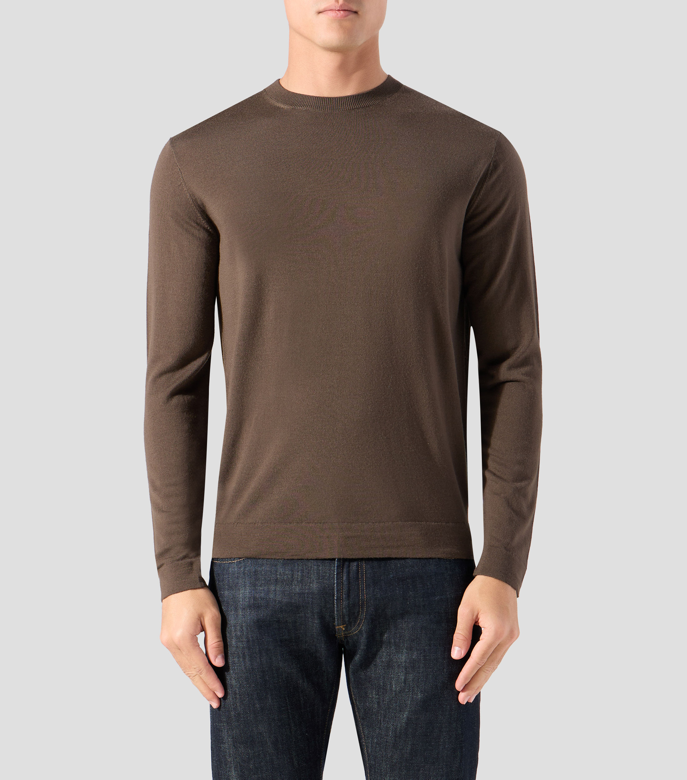 Suéter cuello redondo Hombre