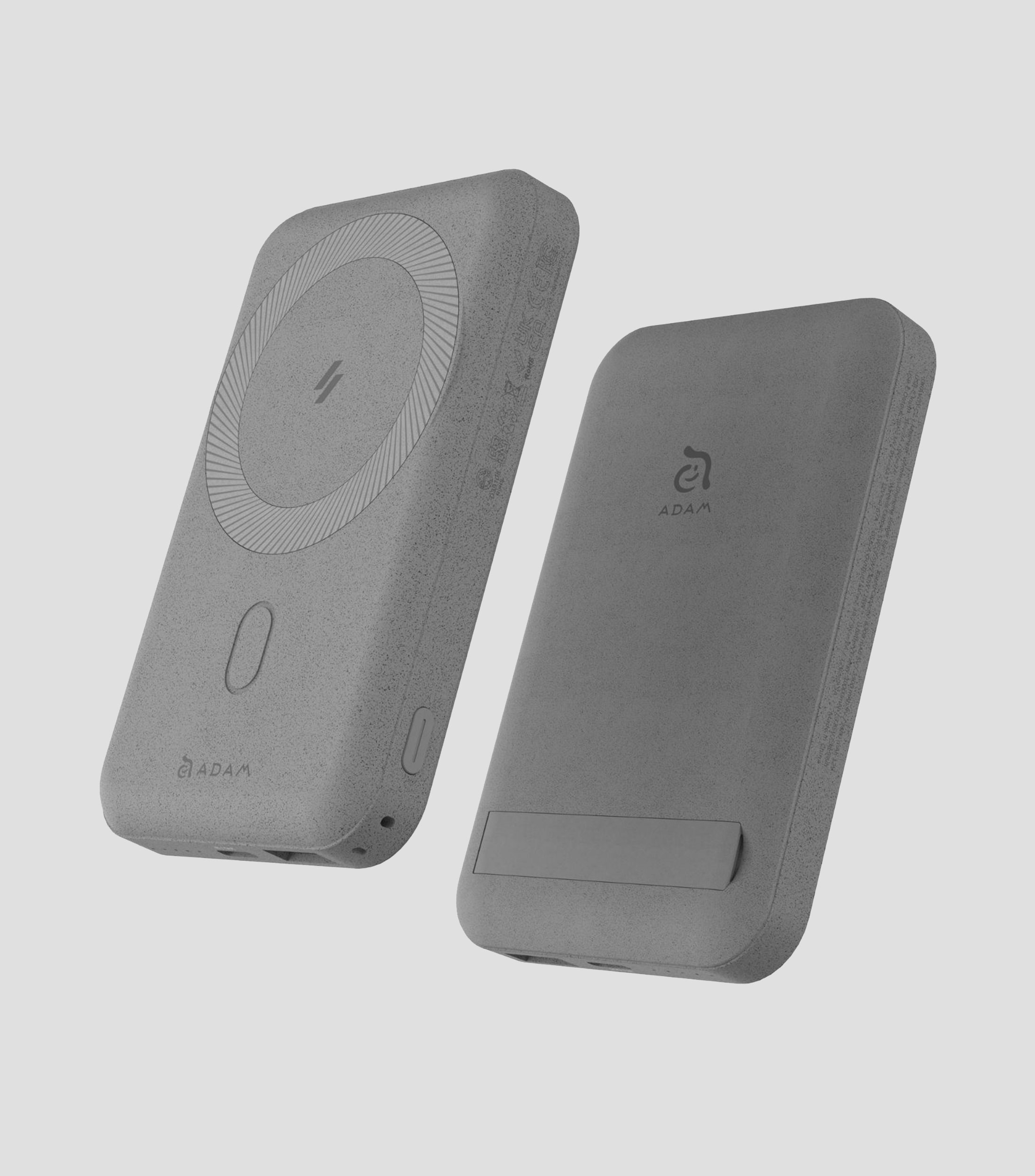 Bateria Portatil Magnetica Gravity C2 10,000 mAh Gris