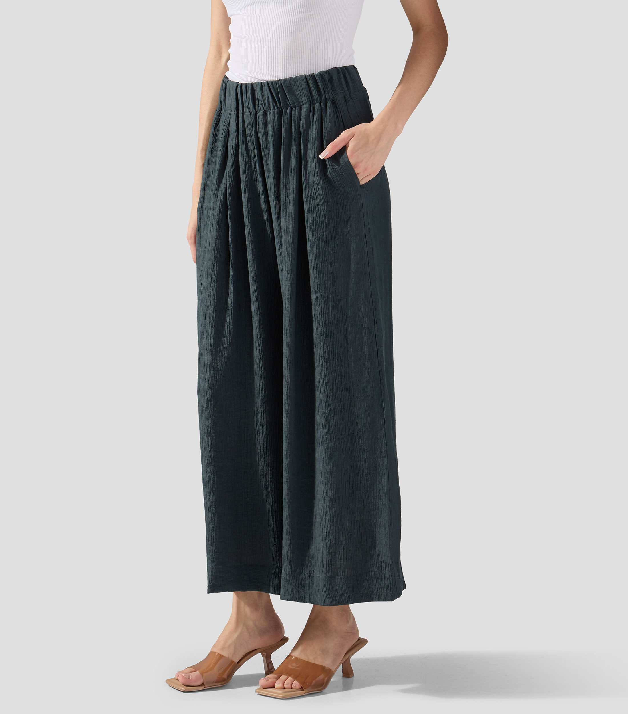 Pantalón capri Isla Mujer