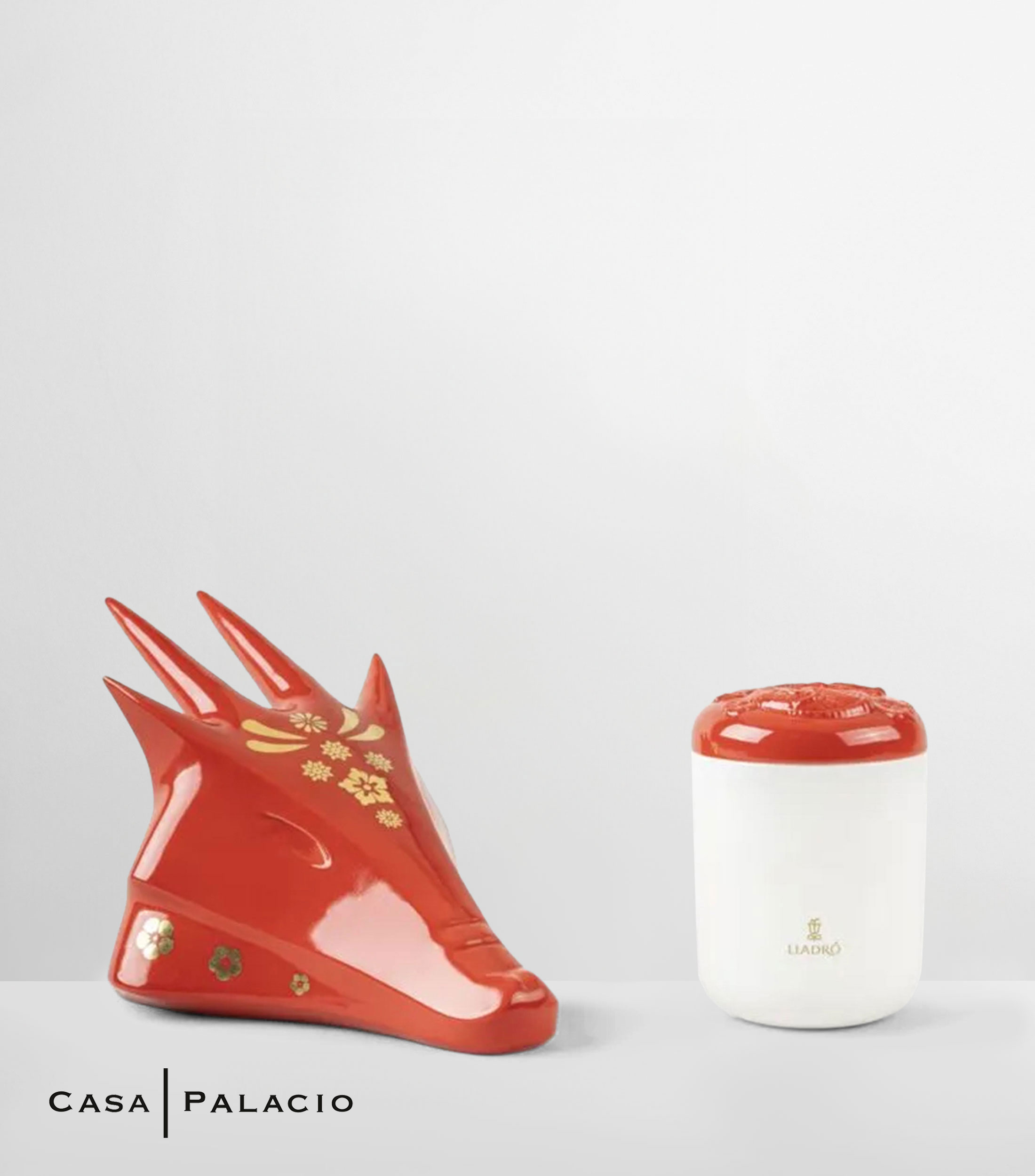 Set de figuras Year Of The Dragon en porcelana
