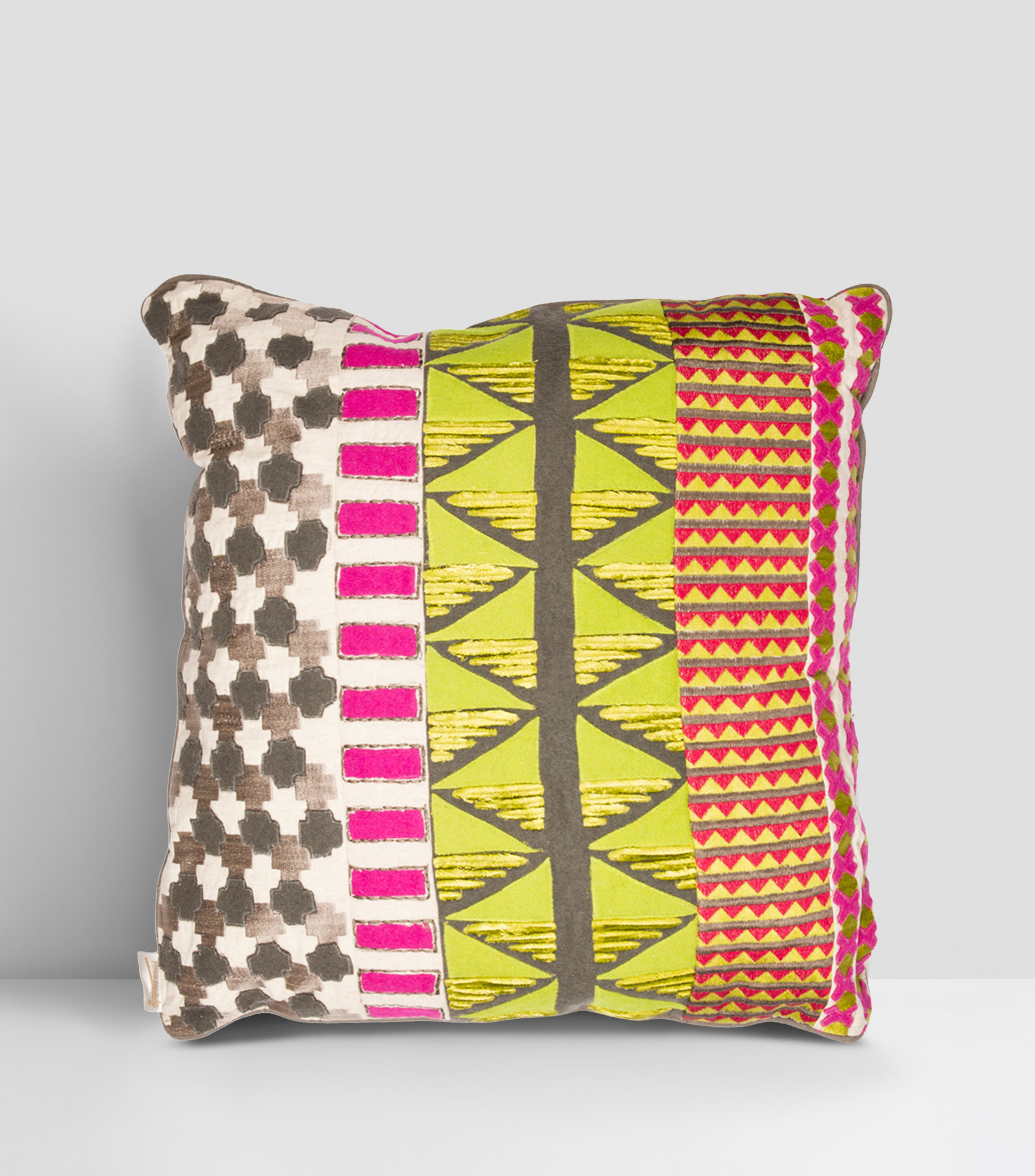 Cojín decorativo multicolor