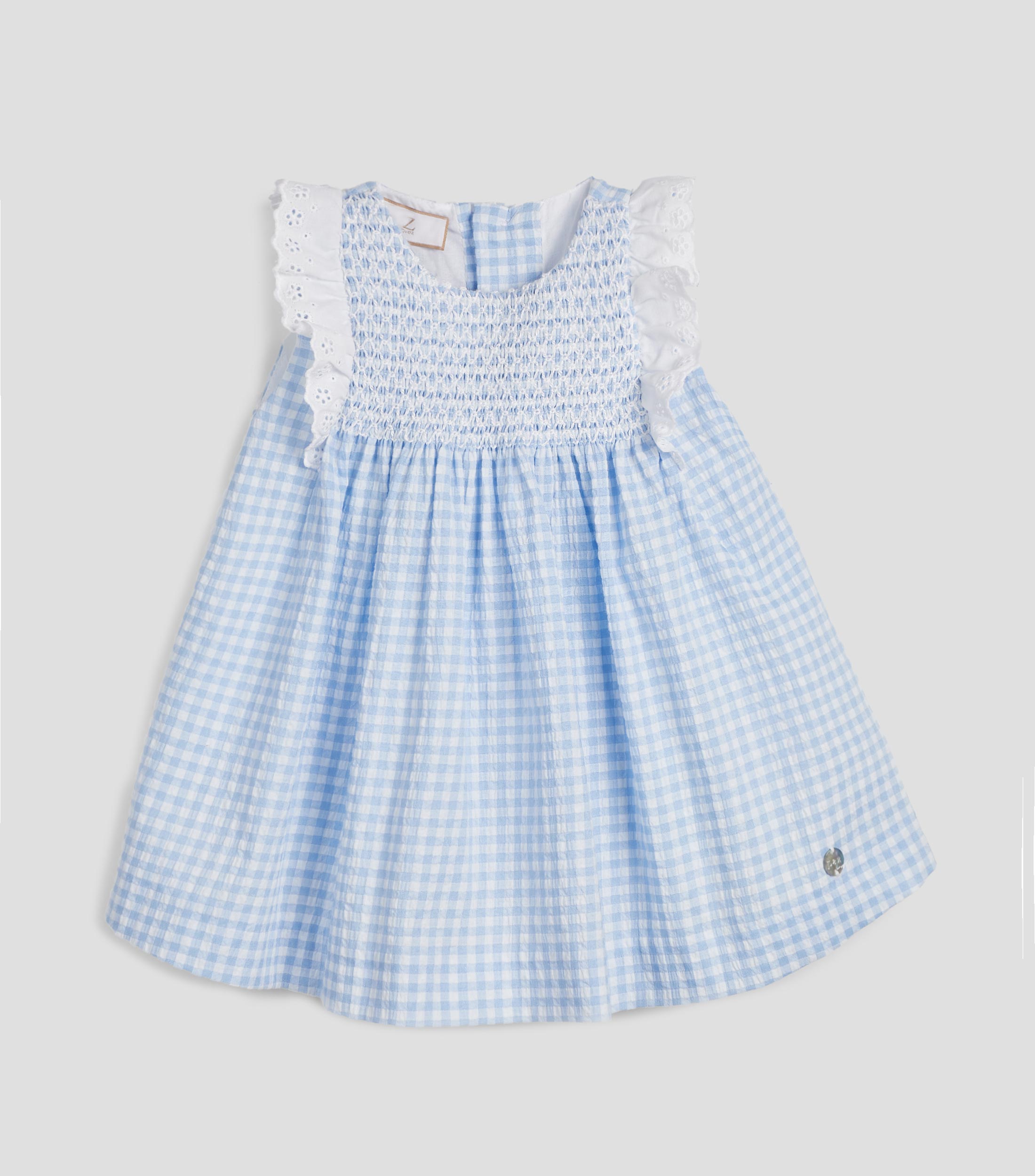 Vestido cuadros Bebé