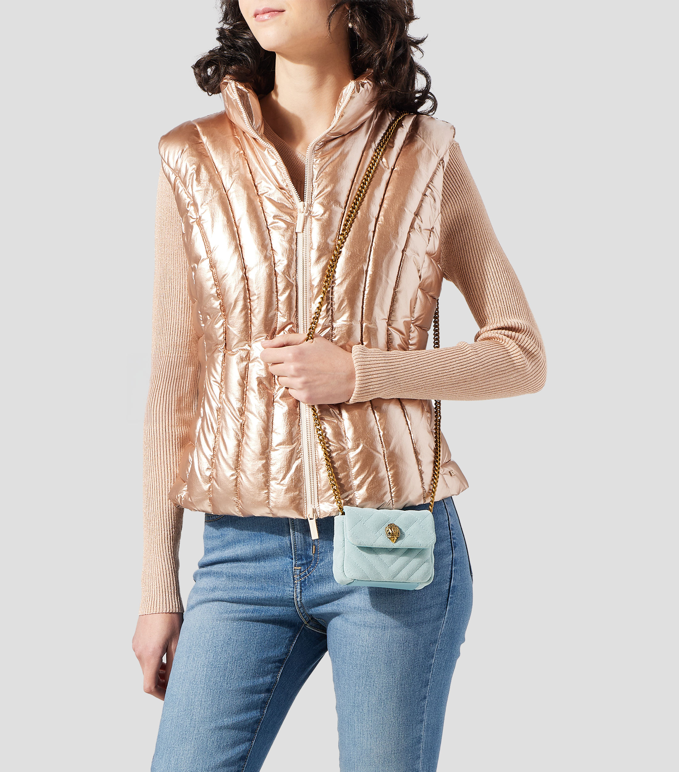 Bolsa mini Crossbody en piel Mujer