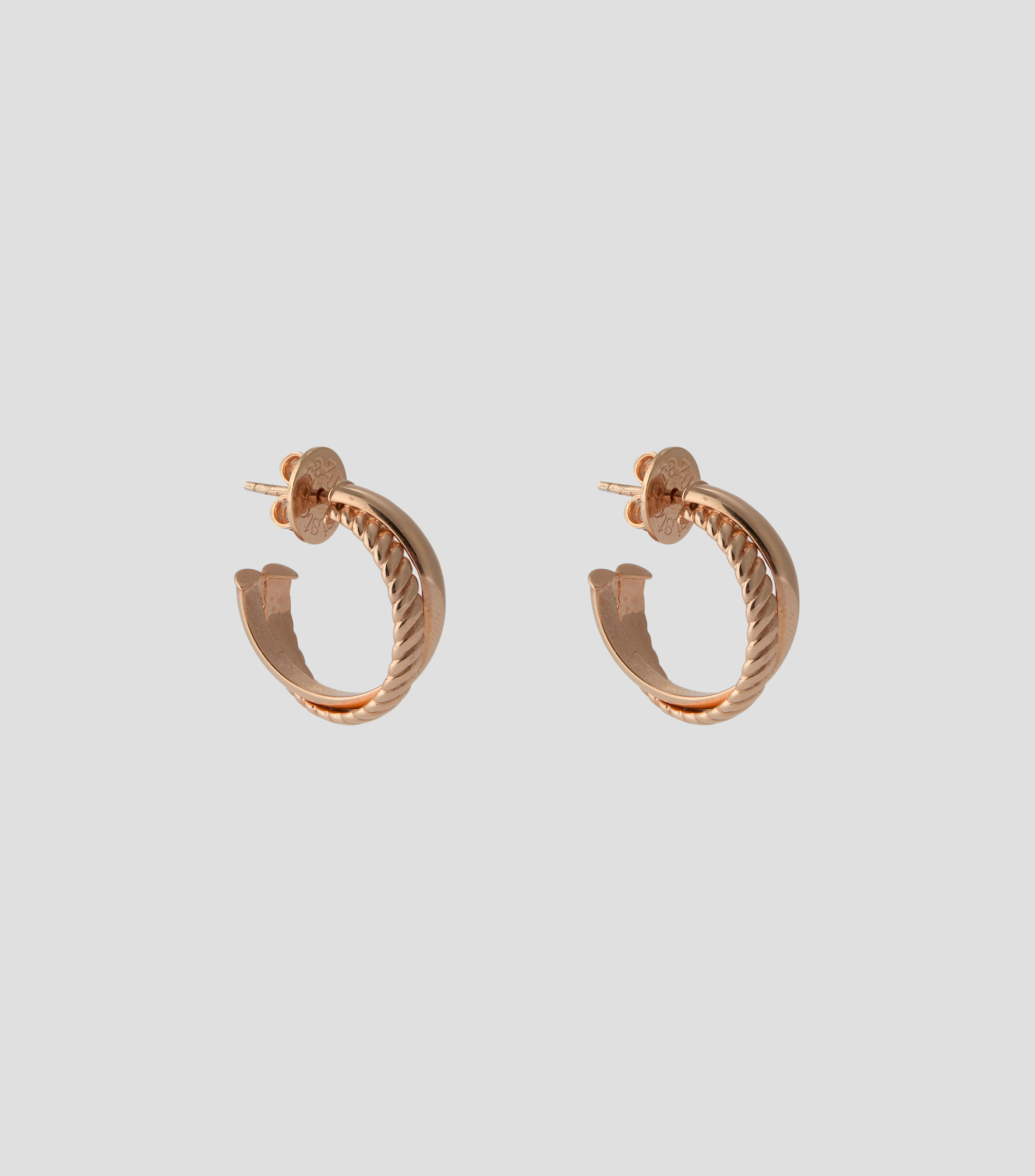 Pendientes de Aro Doble Mujer
