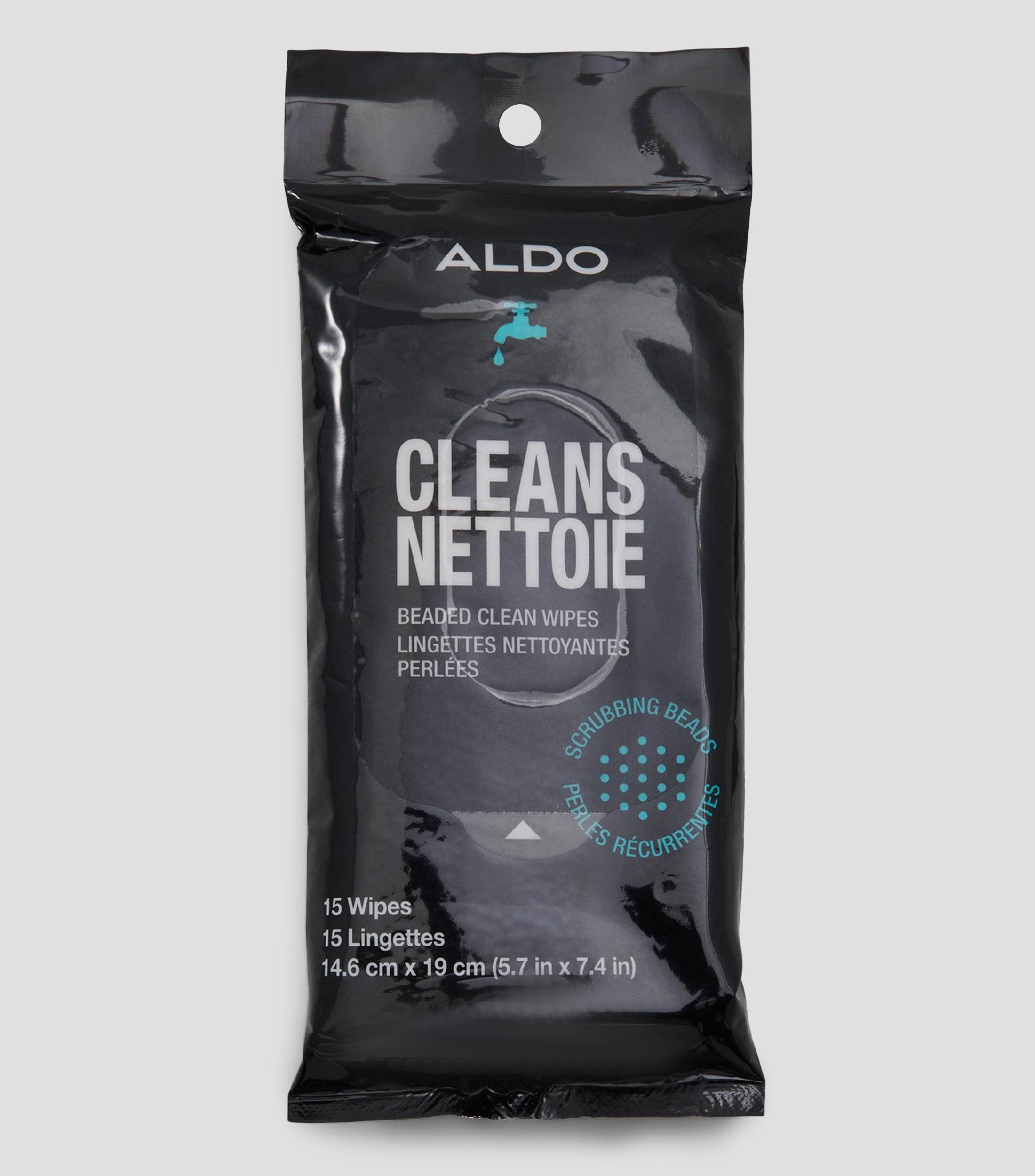 Toallitas limpiadoras para calzado