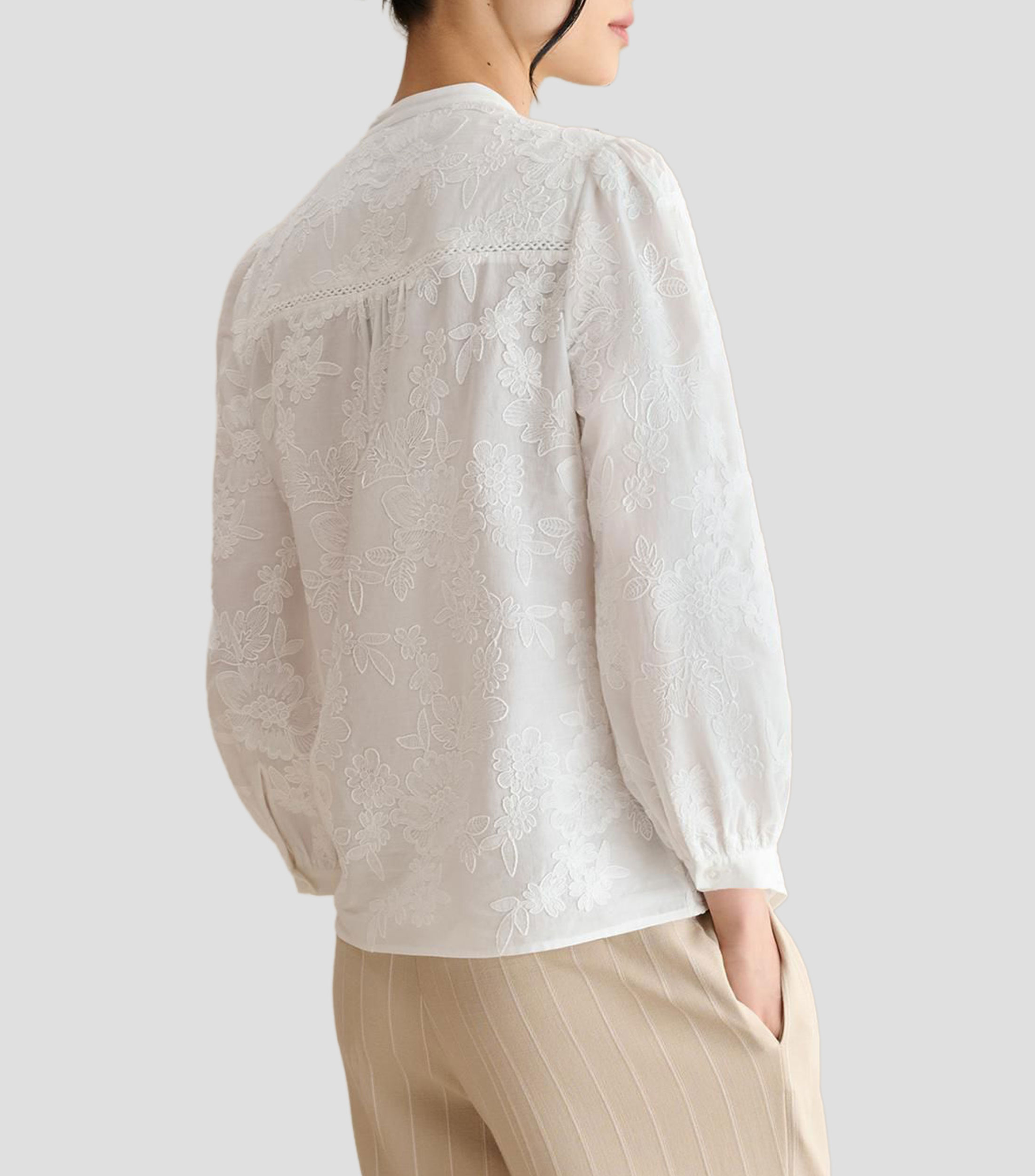 Blusa fantasía maga larga Mujer