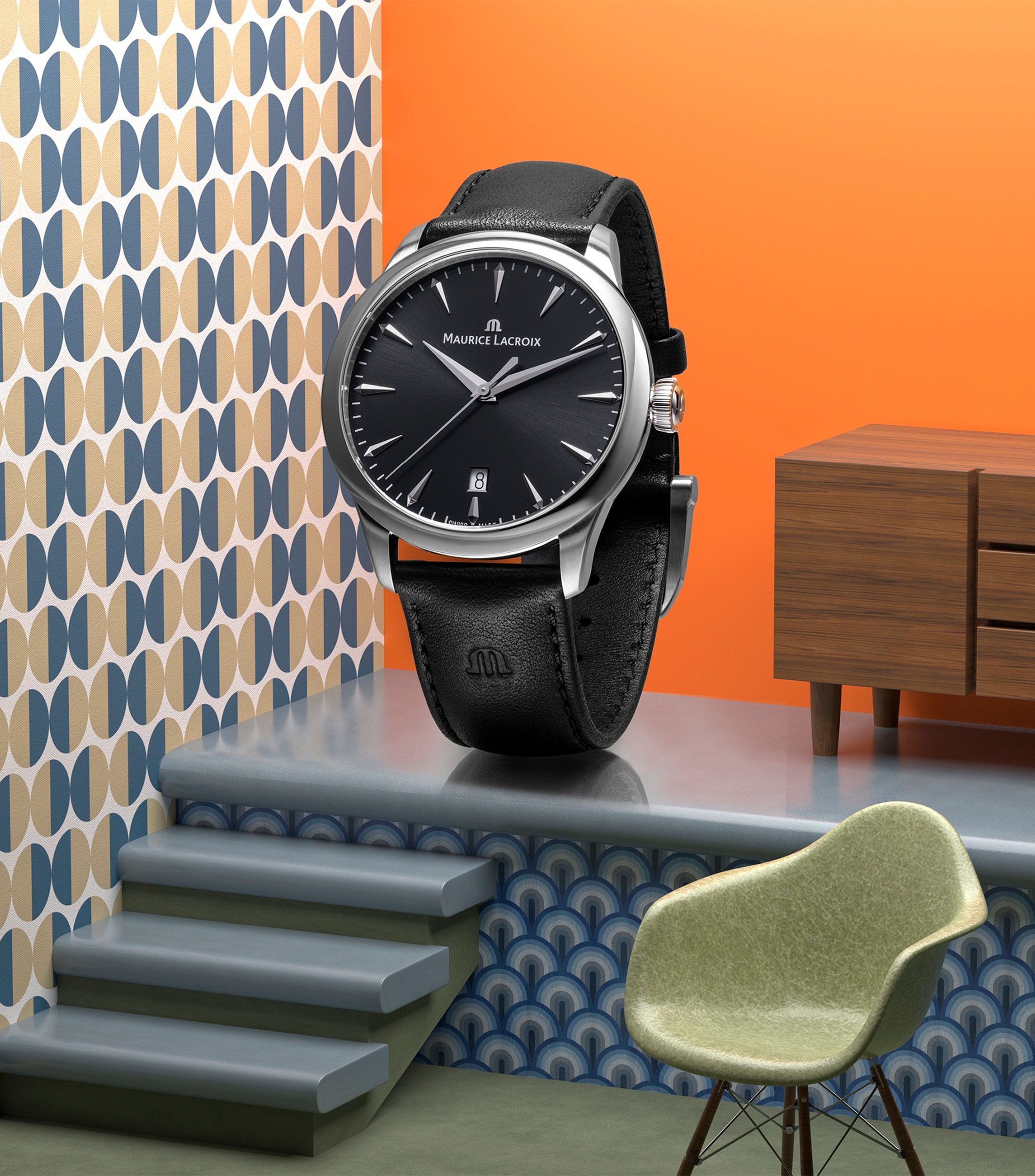 Reloj Unisex 1975 Casual, Plateado