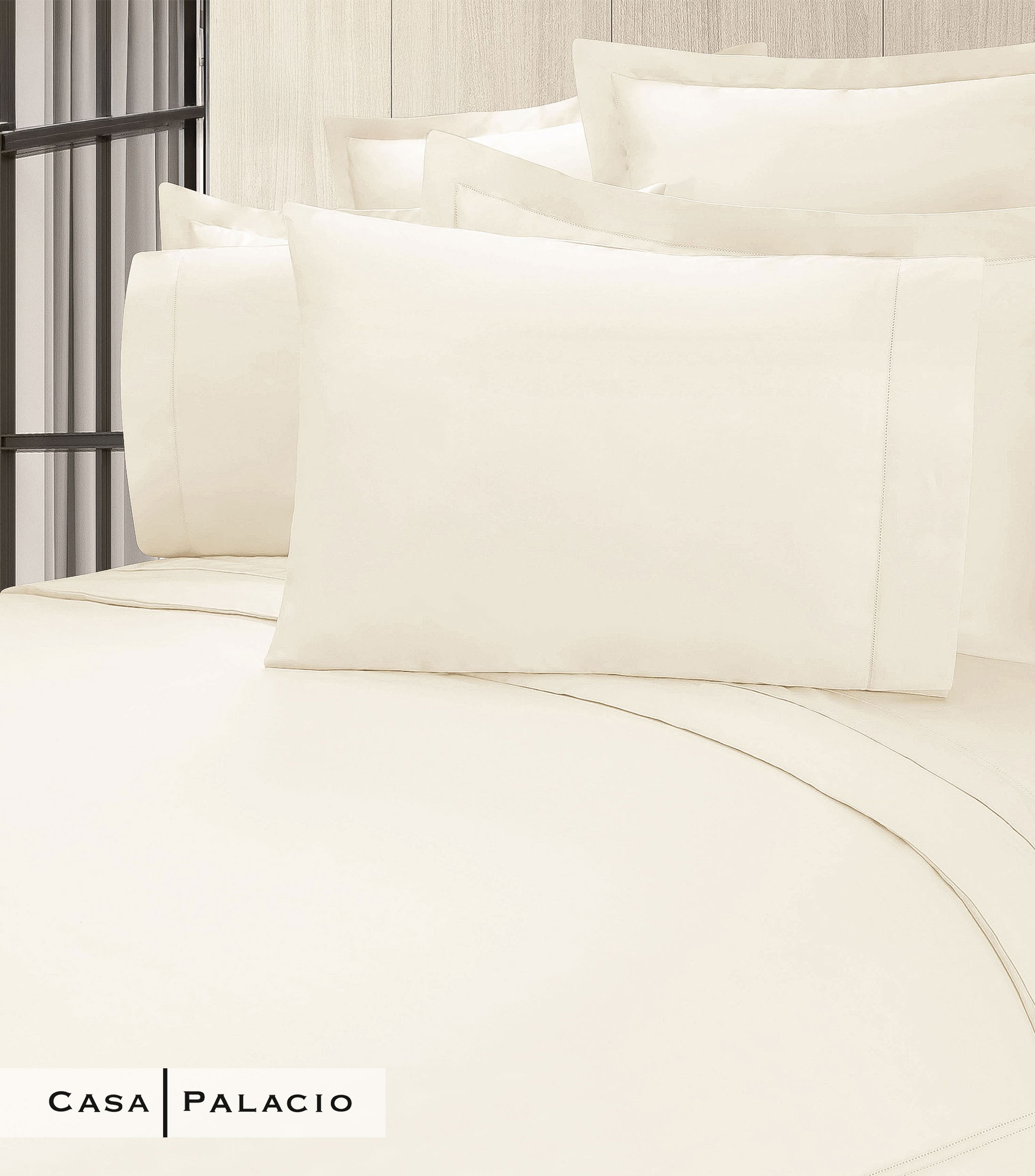 Juego de Funda para Duvet King Size en algodón Royal perla