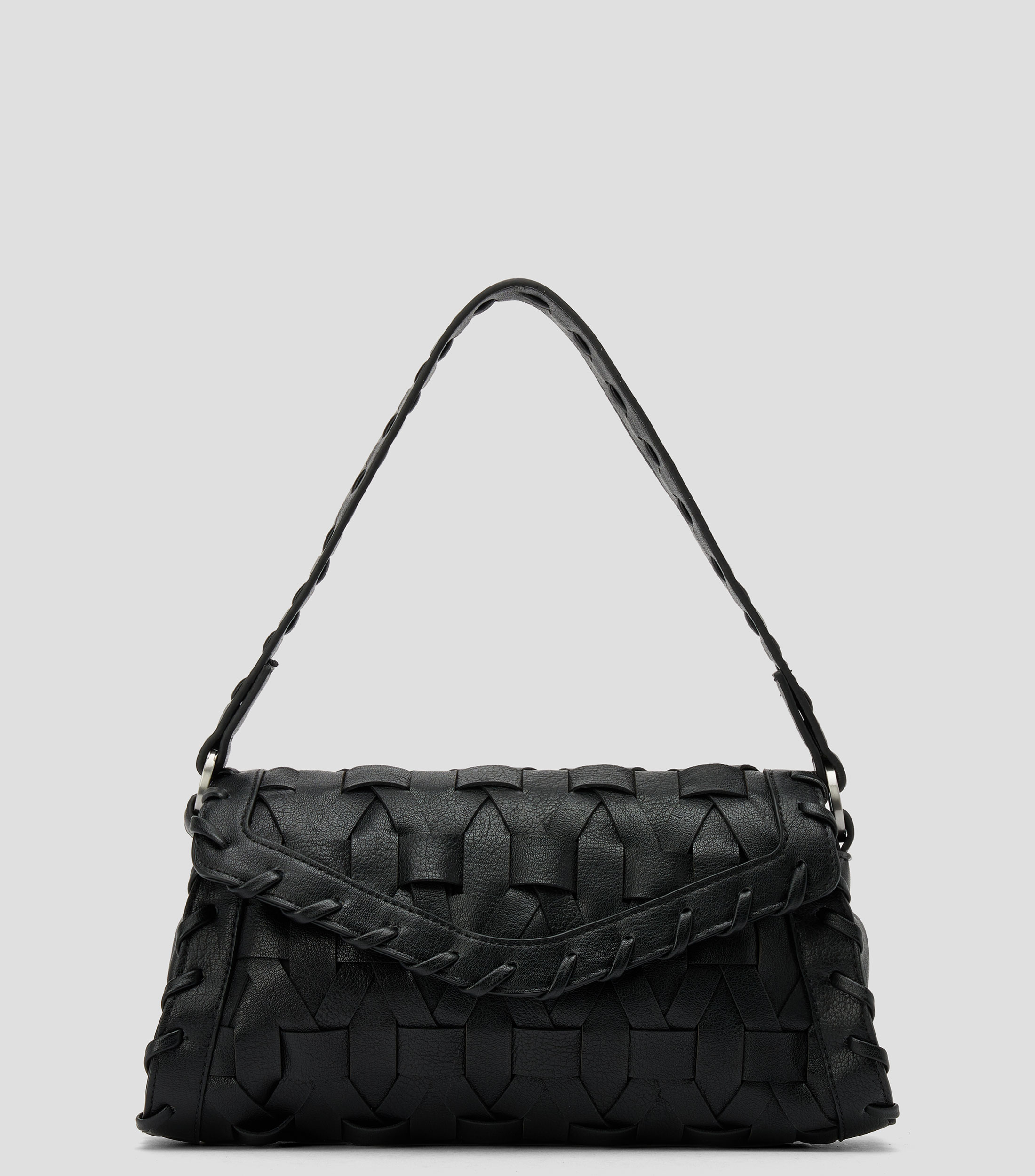 Bolsa shoulder Argon Black Zarauz lisa Mujer
