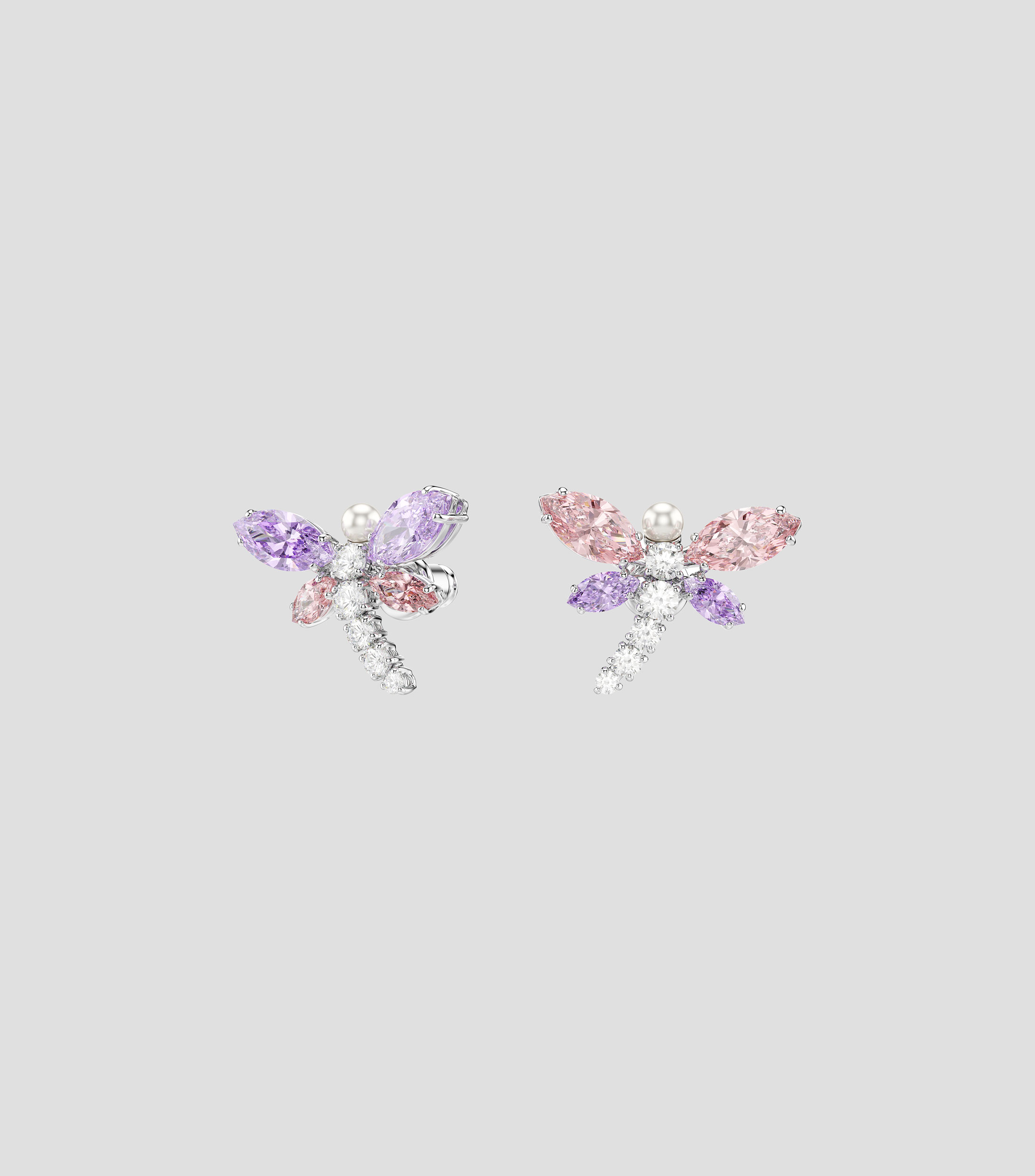 Aretes Ariana Grande x Swarovski libélulas Mujer