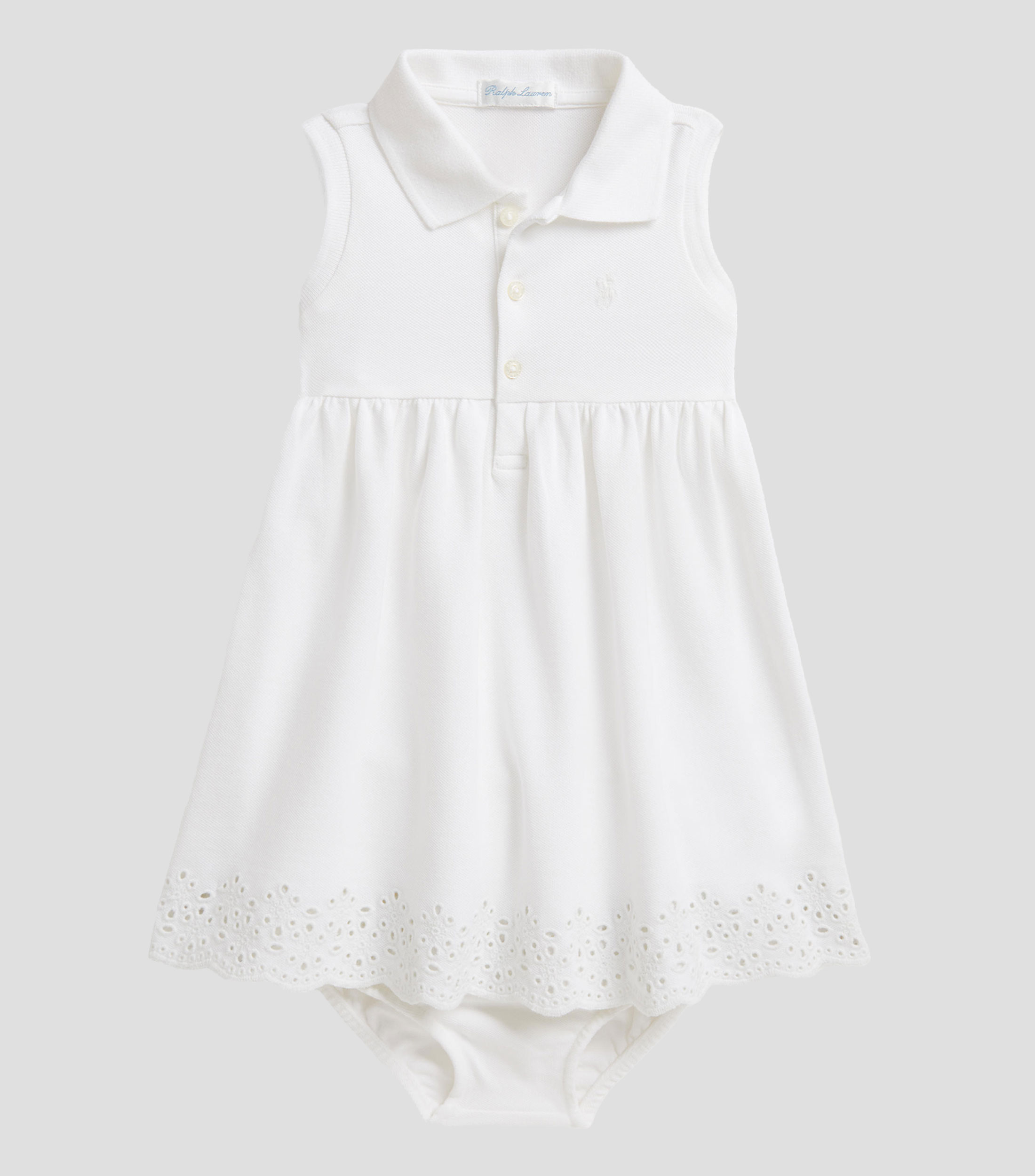 Vestido liso Bebé