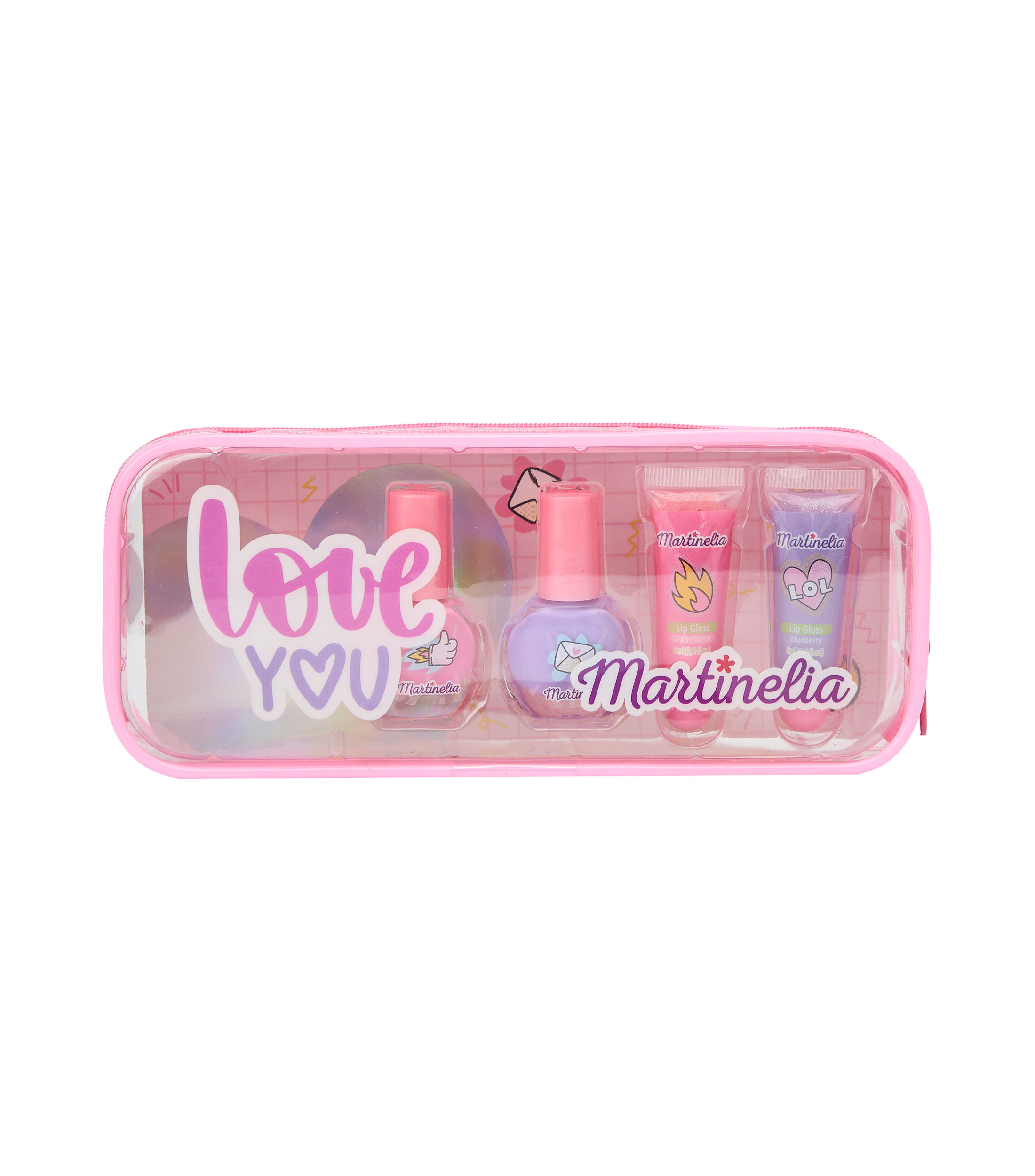 Set 5 piezas de maquillaje Love You Niña