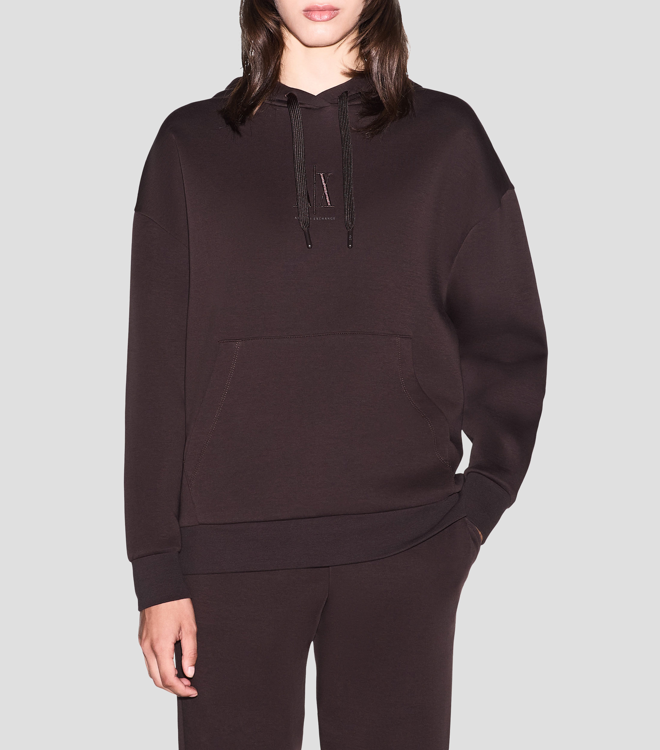 Sudadera canguro con capucha Mujer