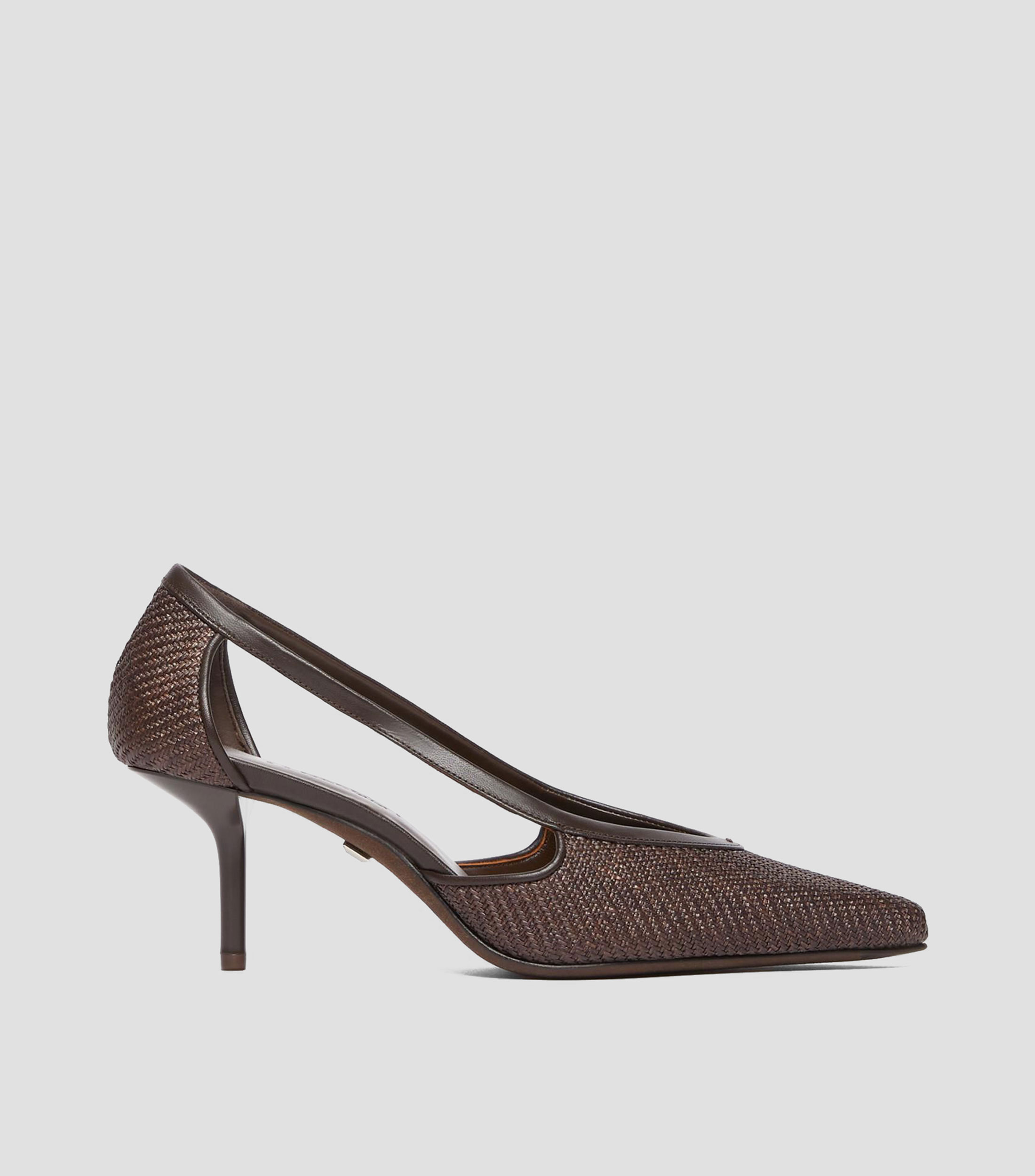 Zapatilla con Tacon Delgado de 6.5 cm Mujer