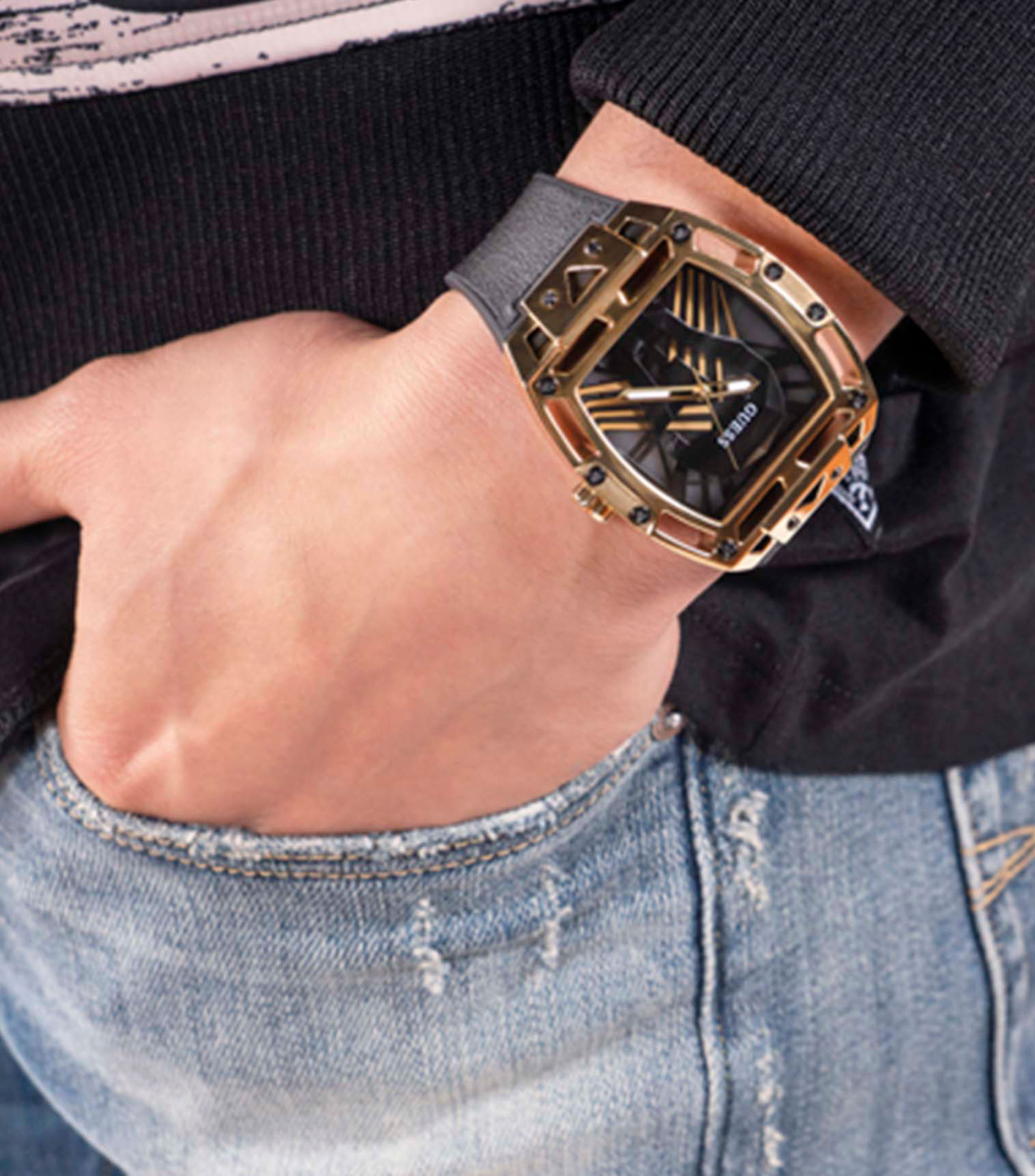 Reloj para hombre Legend Casual, Dorado