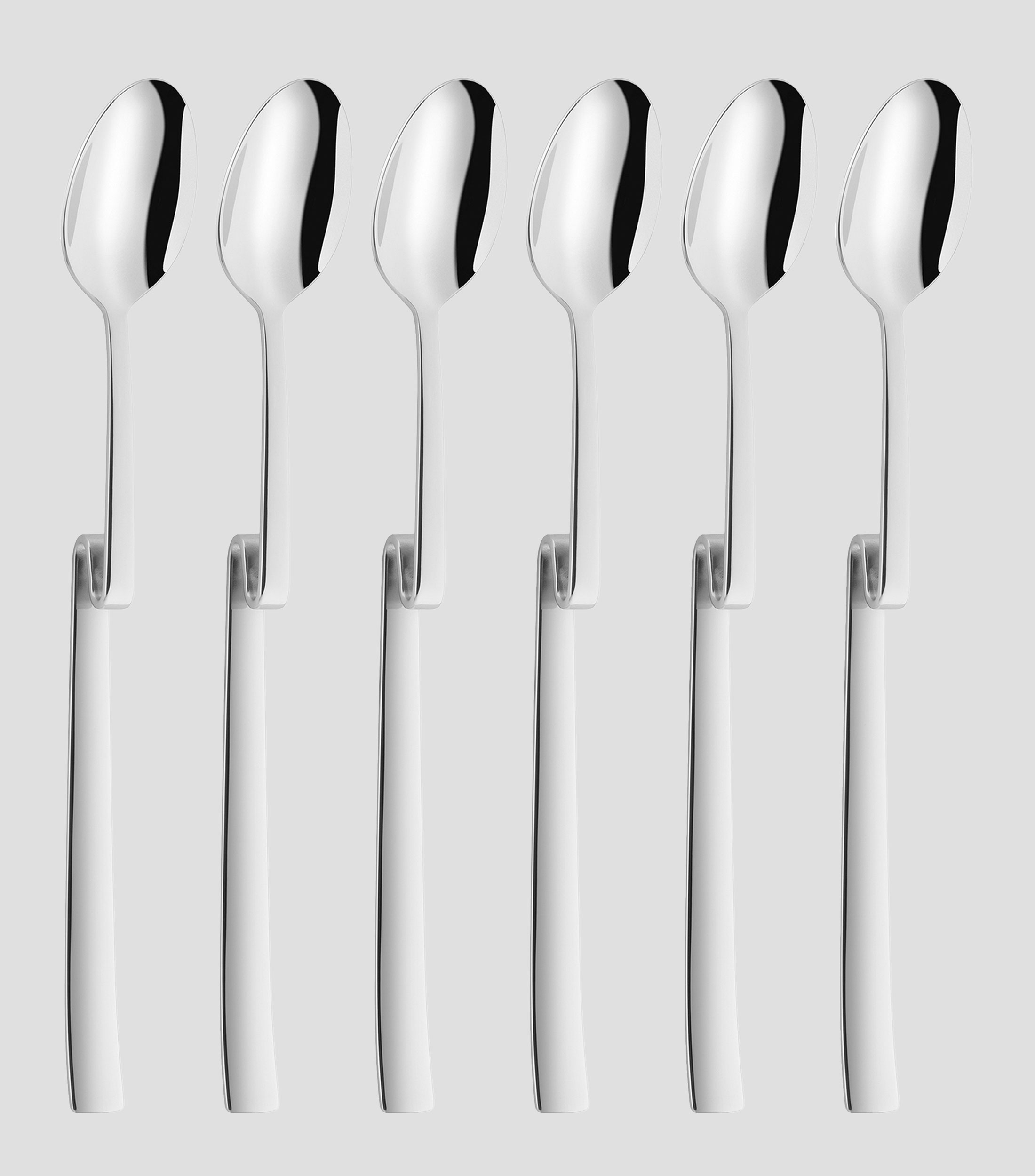 Set de Cucharas 6 piezas en acero inoxidable