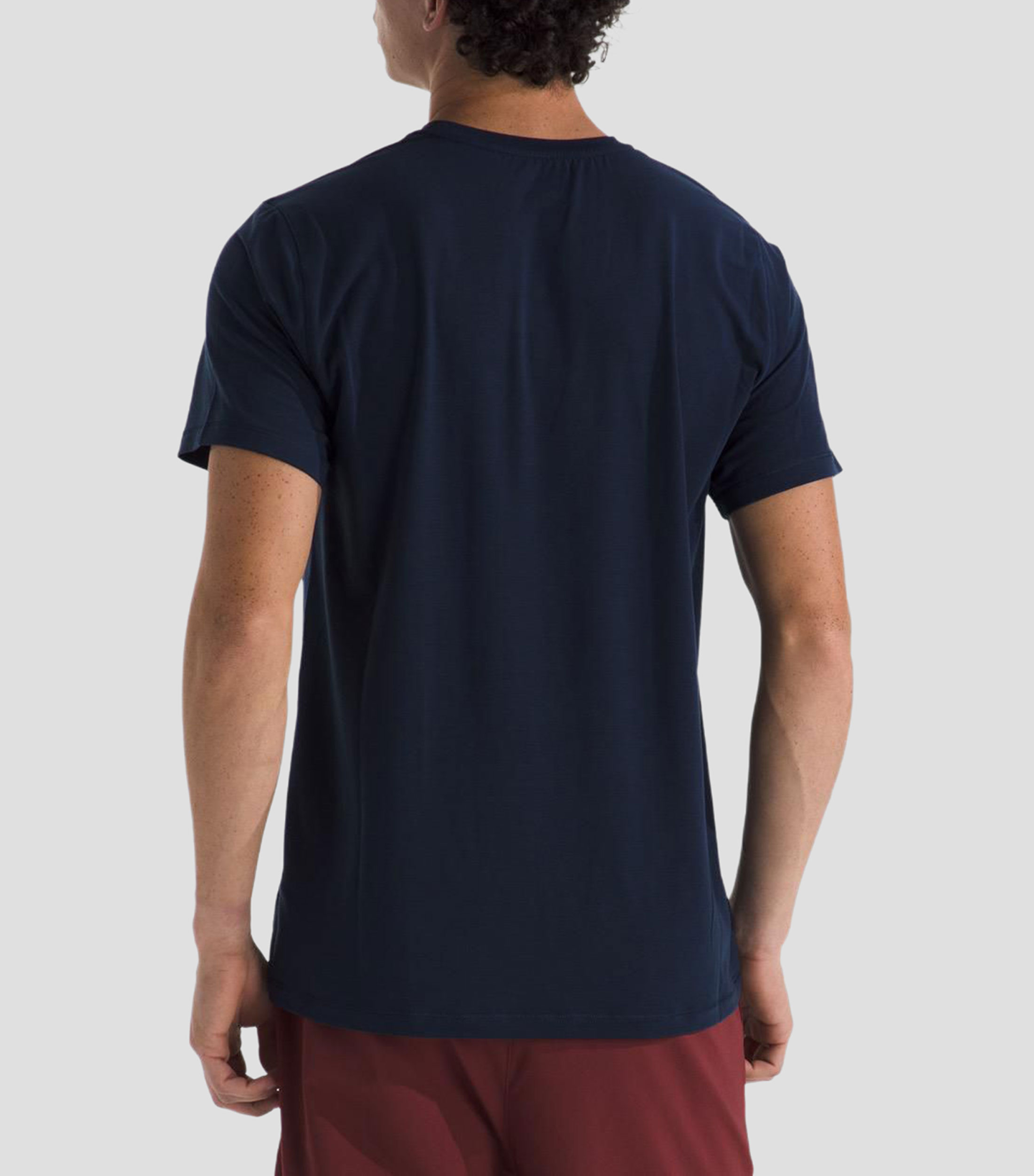 Playera para correr M Adventure Tee cuello redondo manga corta Lisa Hombre
