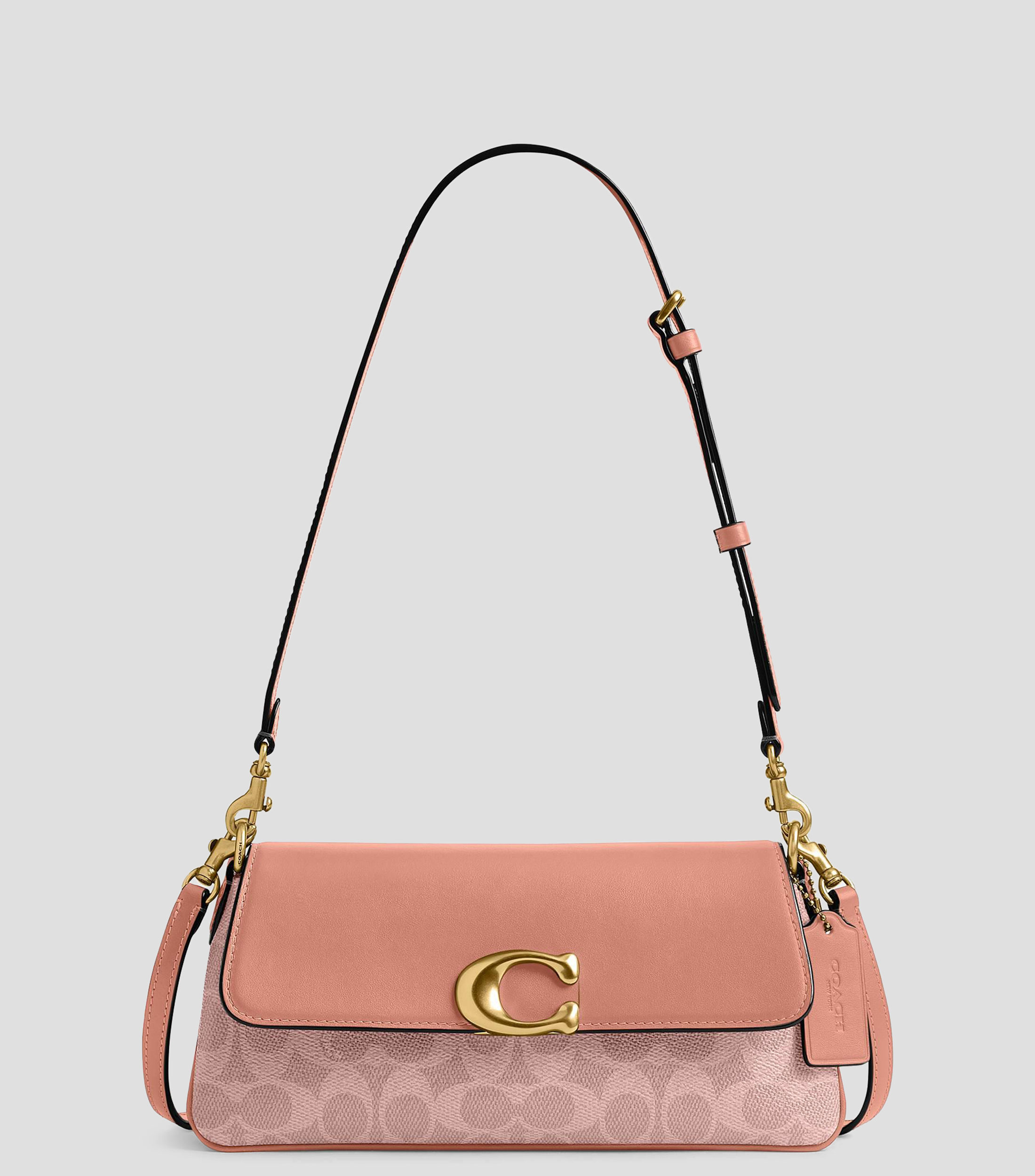 Bolsa shoulder en cuero Jet estampada Mujer