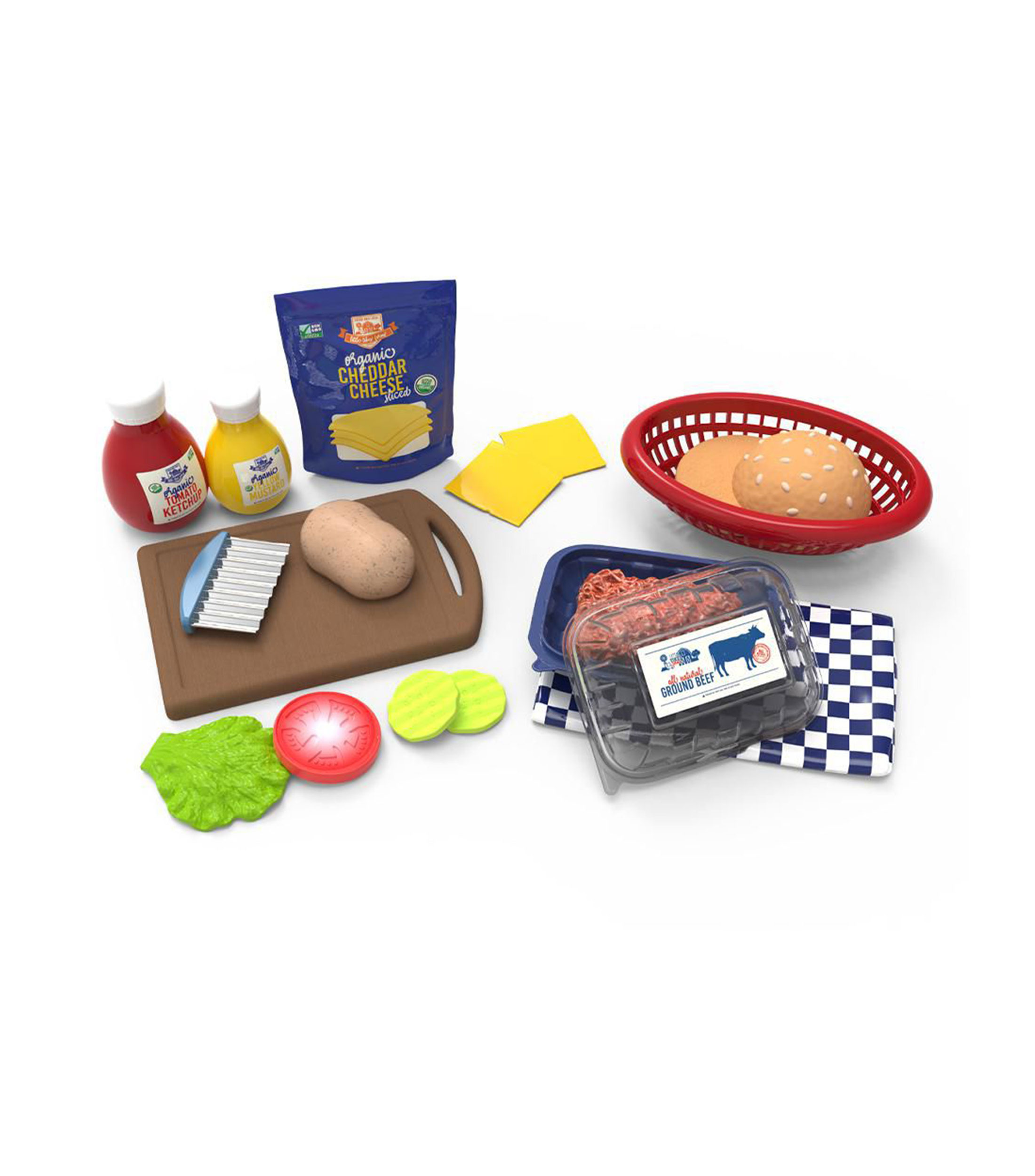 Set Creative Chefs Cheeseburger and Fries